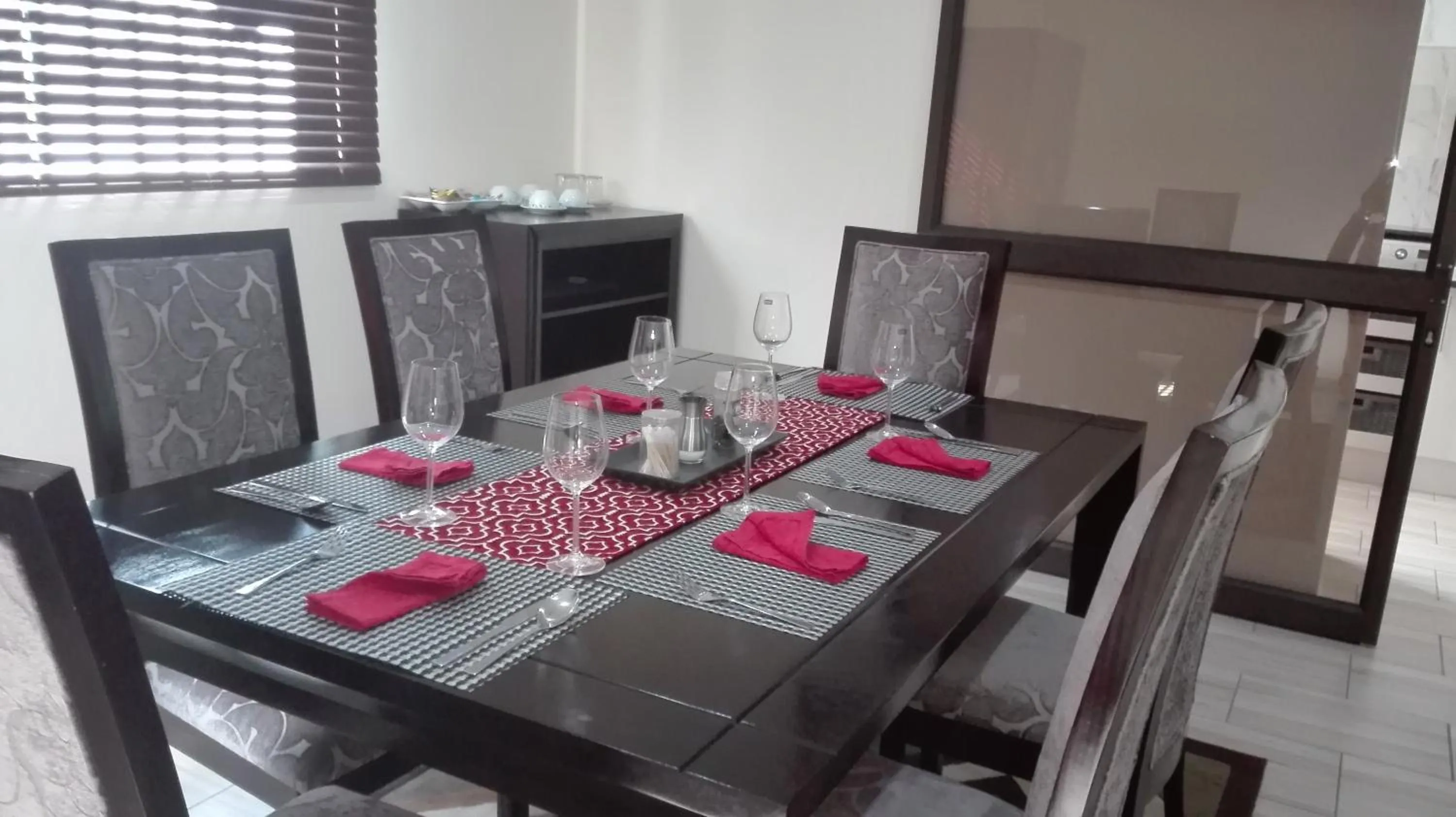 Dining area in Estoby Executive guest house