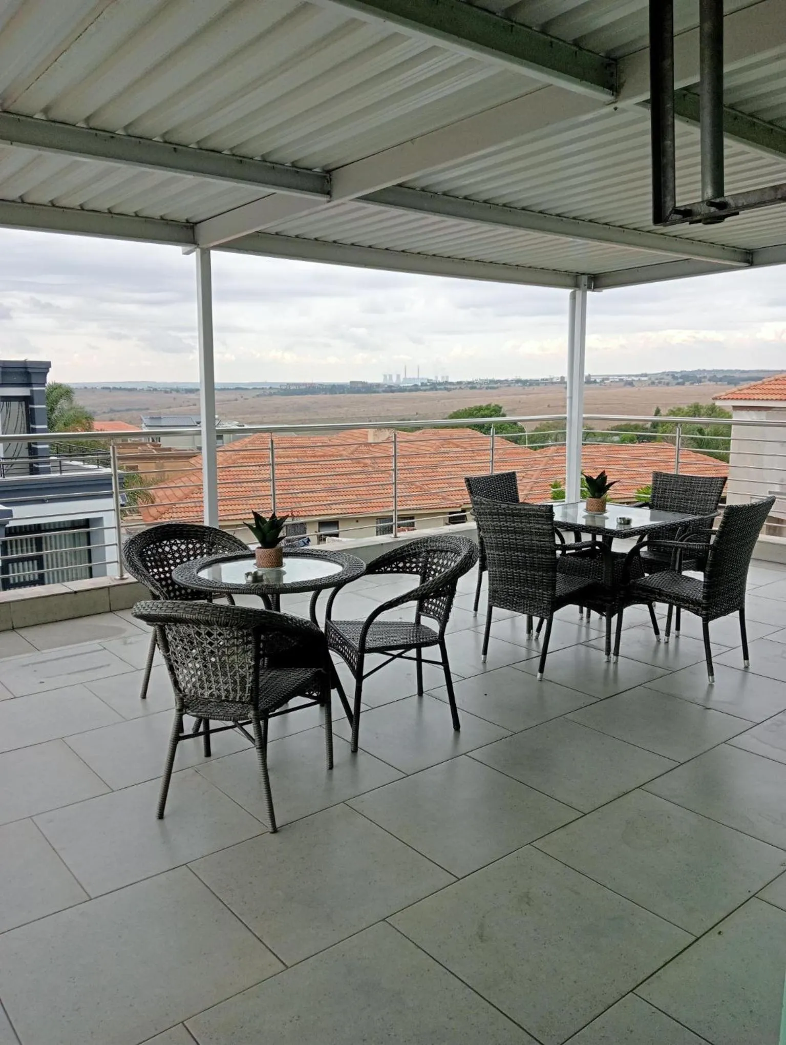 Patio in Estoby Executive guest house