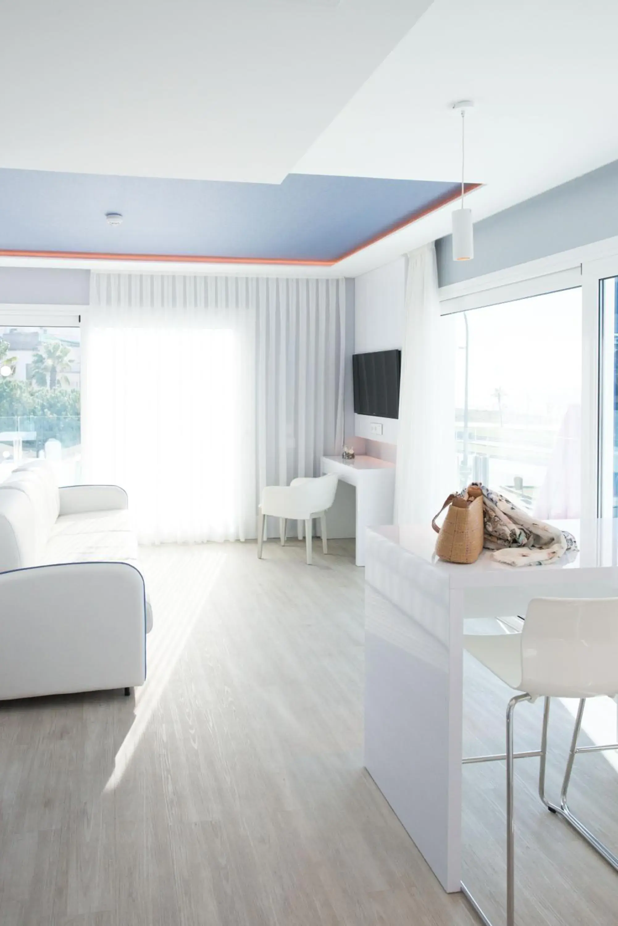 TV and multimedia, Bed in Masd Mediterraneo Hotel Apartamentos Spa TV and multimedia, Bed in Masd Mediterraneo Hotel Apartamentos Spa