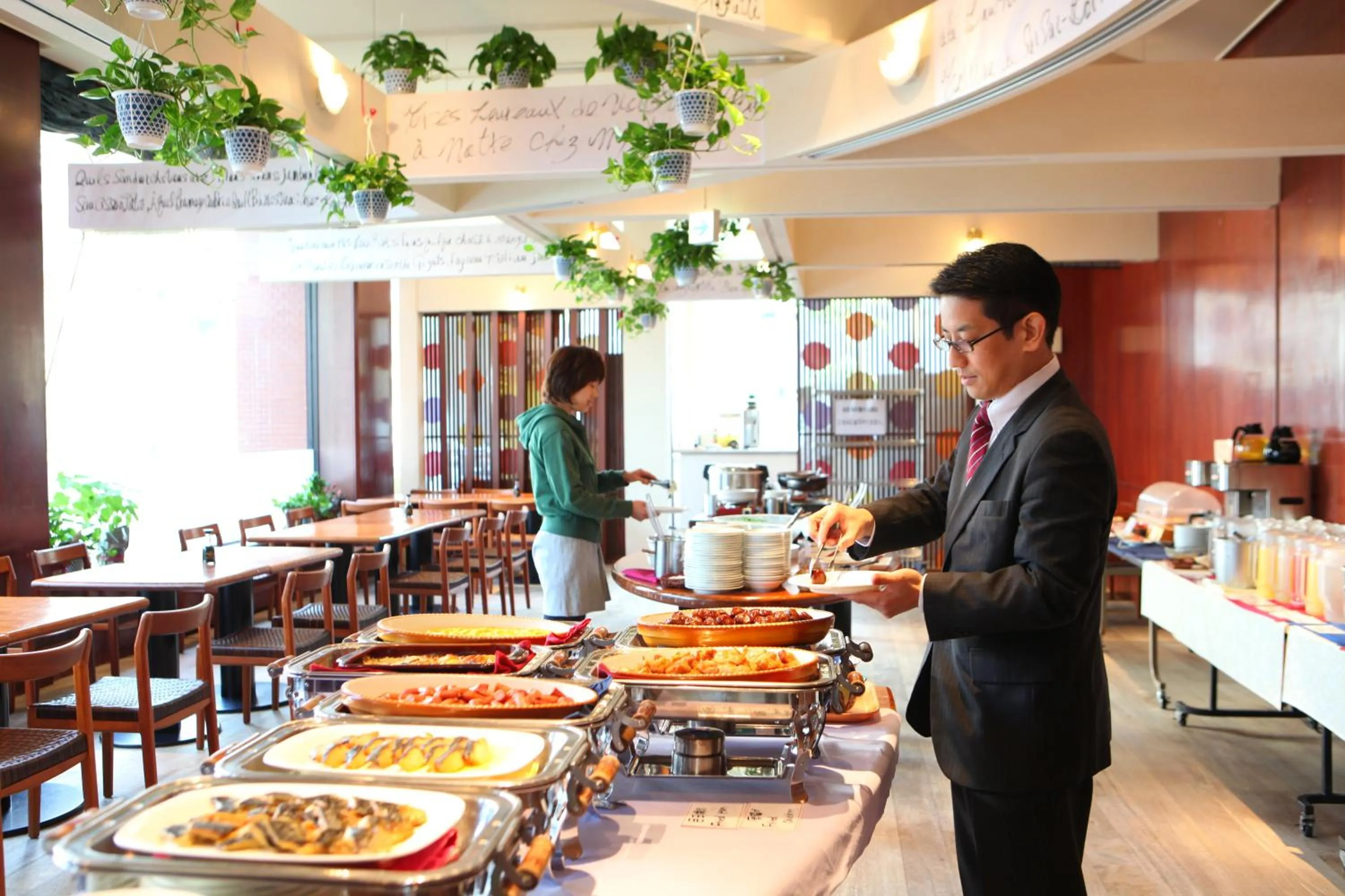 Continental breakfast in Hotel New Carina