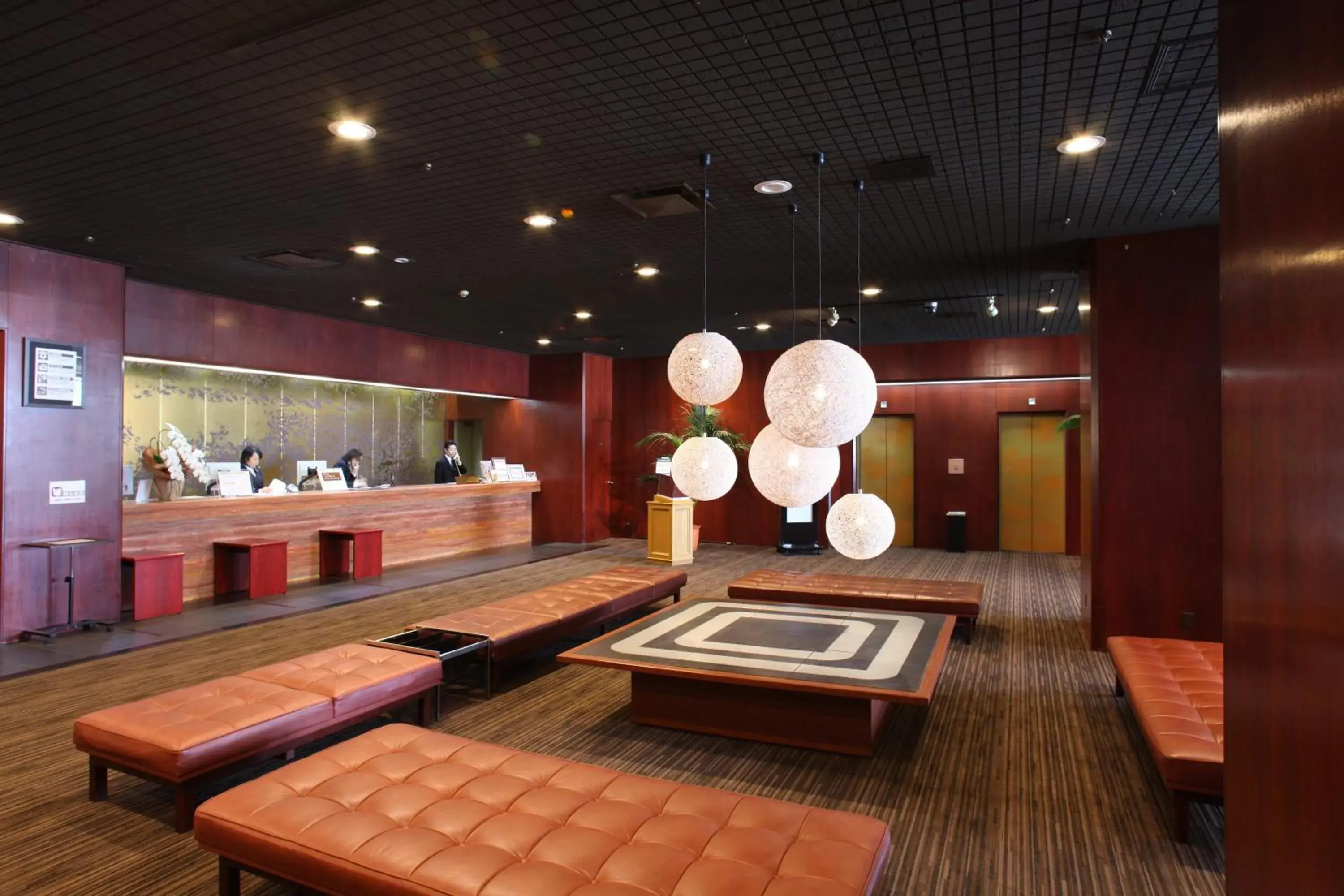 Lobby or reception in Hotel New Carina Lobby or reception in Hotel New Carina