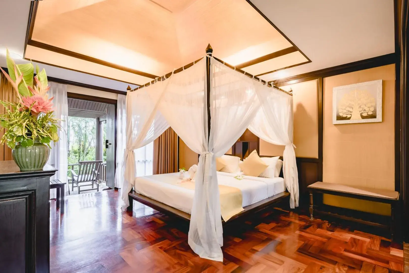 Bedroom, Bed in Khaolak Palm Beach Resort Bedroom, Bed in Khaolak Palm Beach Resort