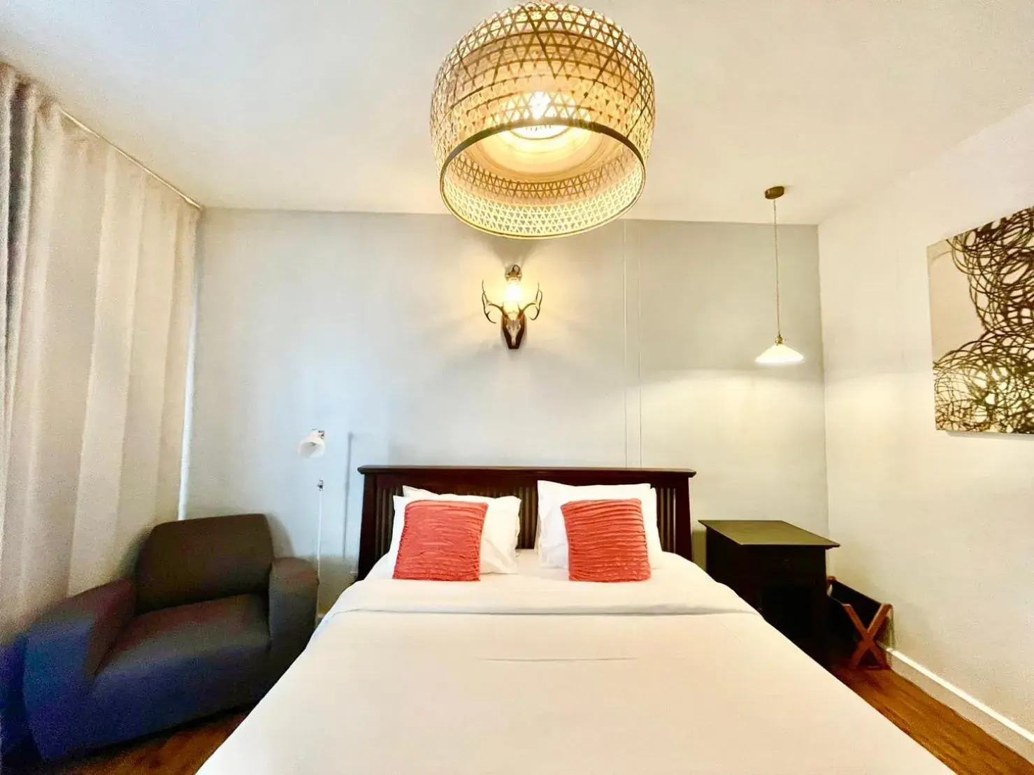 Bed in Green Gallery Beach Boutique Hotel Bed in Green Gallery Beach Boutique Hotel