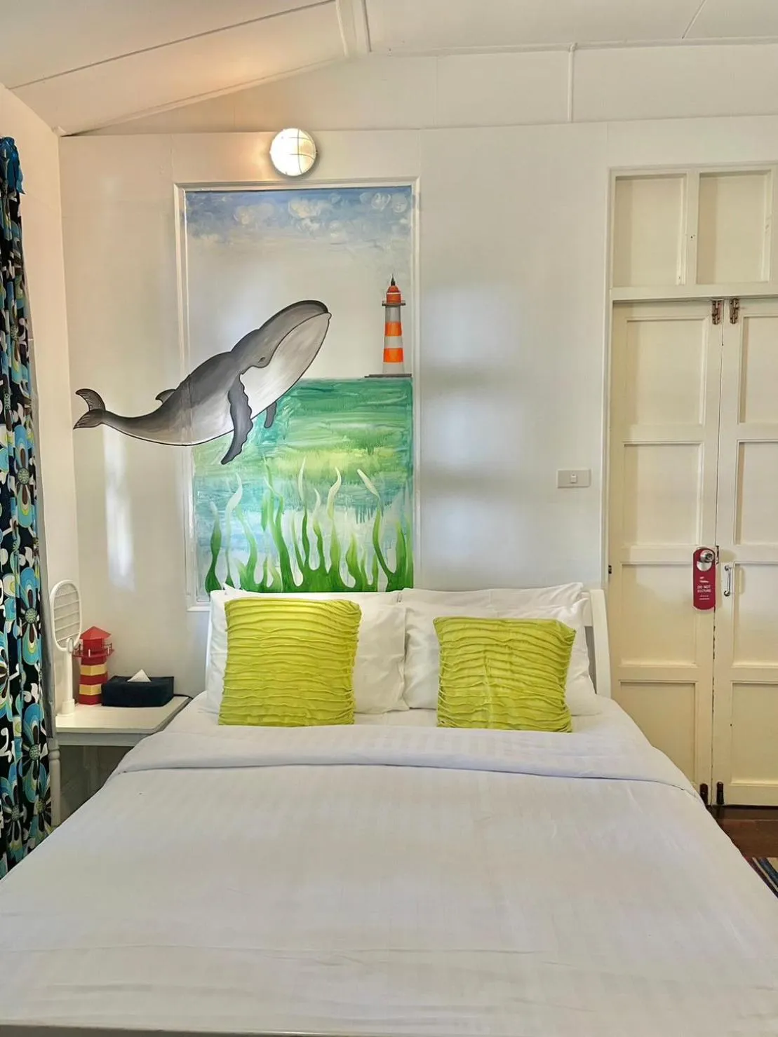 Bed in Green Gallery Beach Boutique Hotel