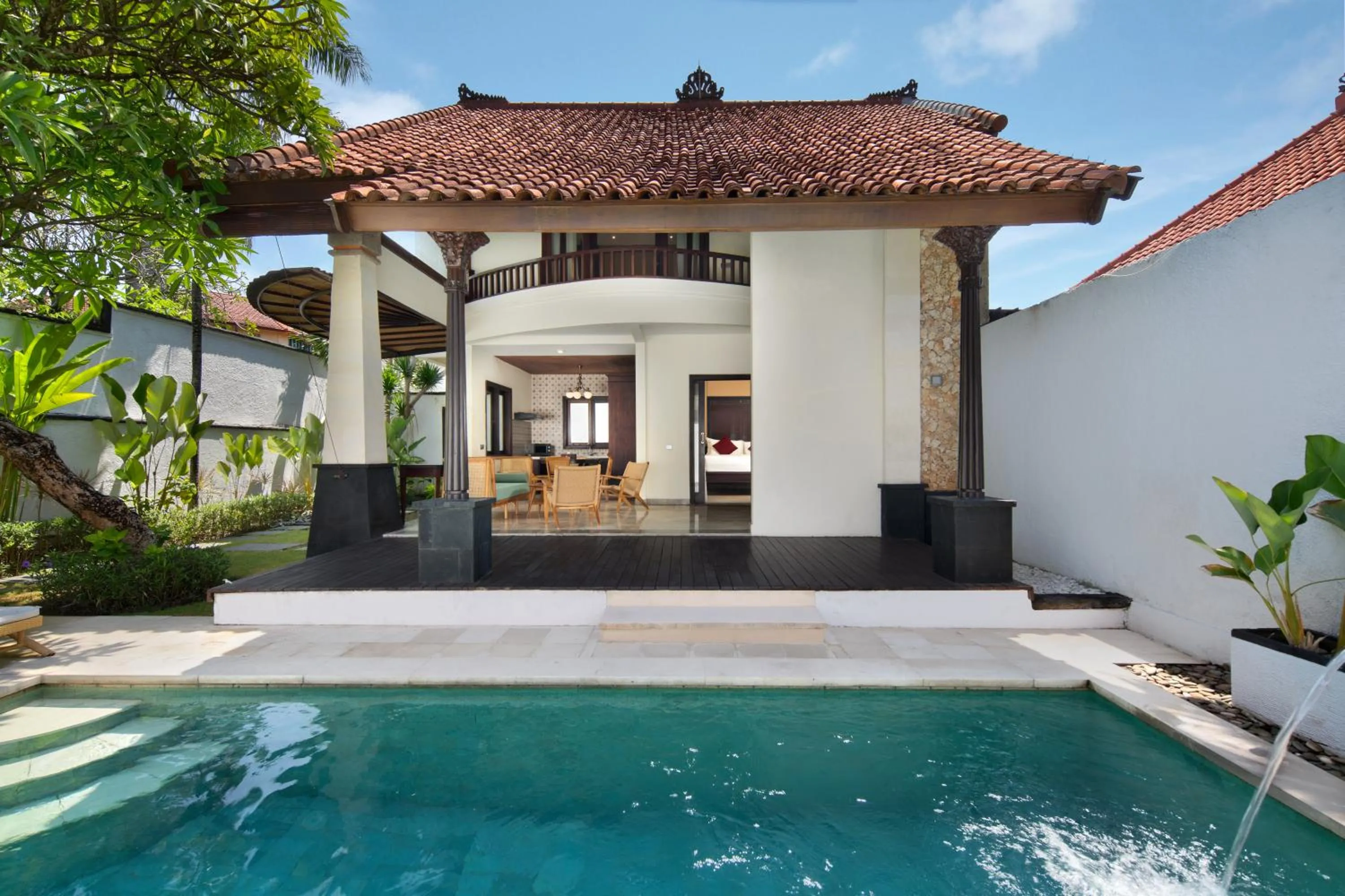 Pool view in The Club Villas Seminyak