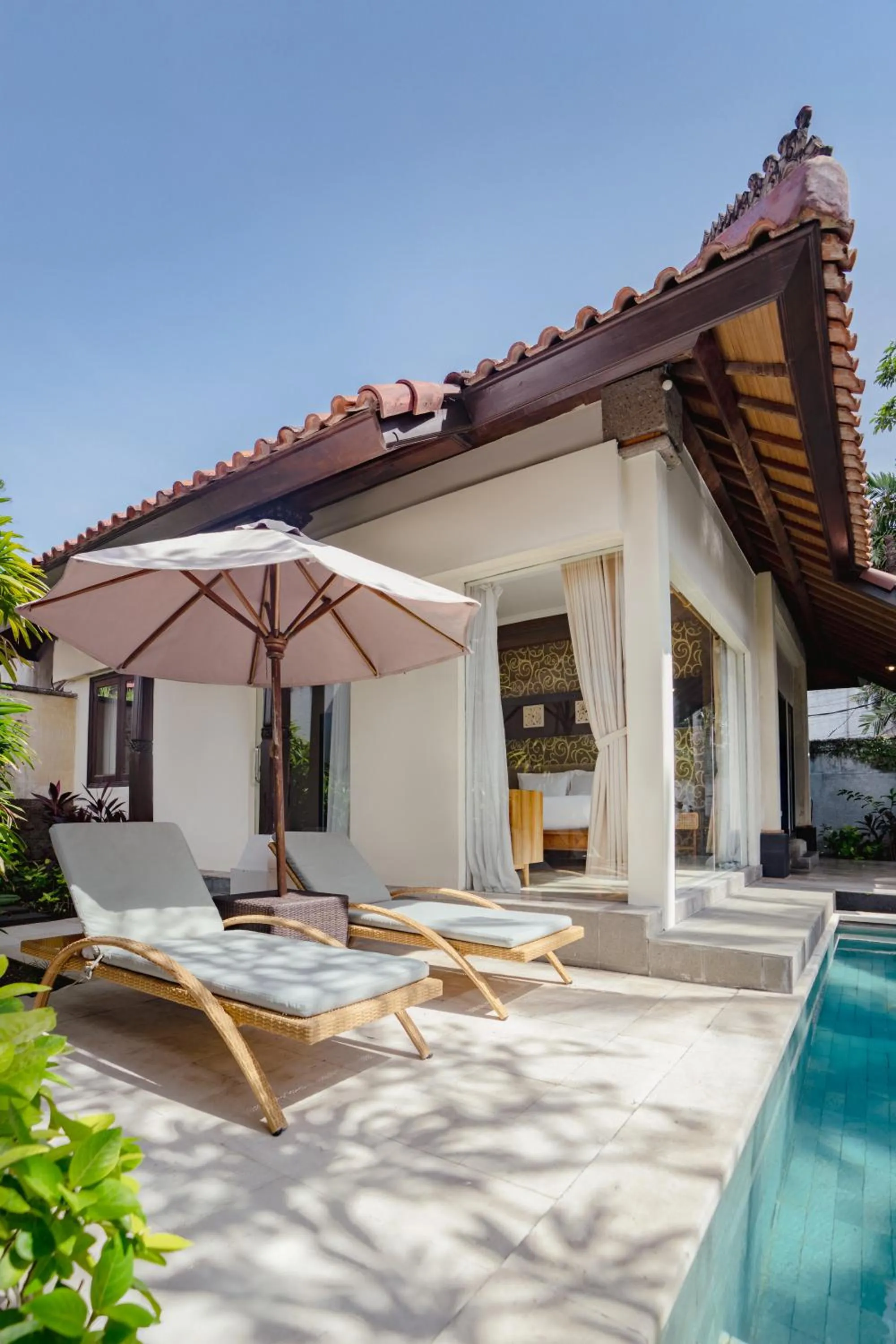 Pool view in The Club Villas Seminyak