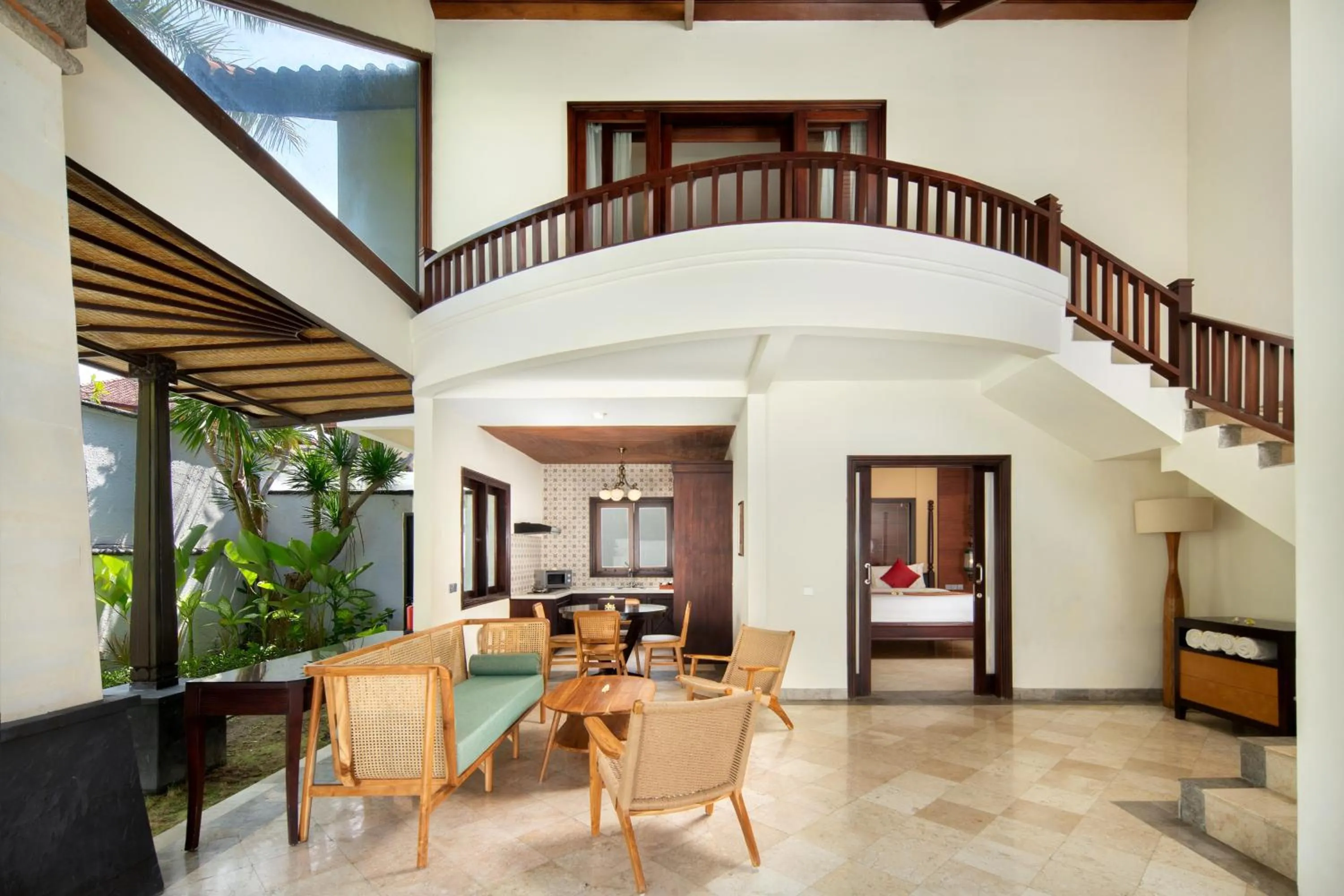 Living room in The Club Villas Seminyak