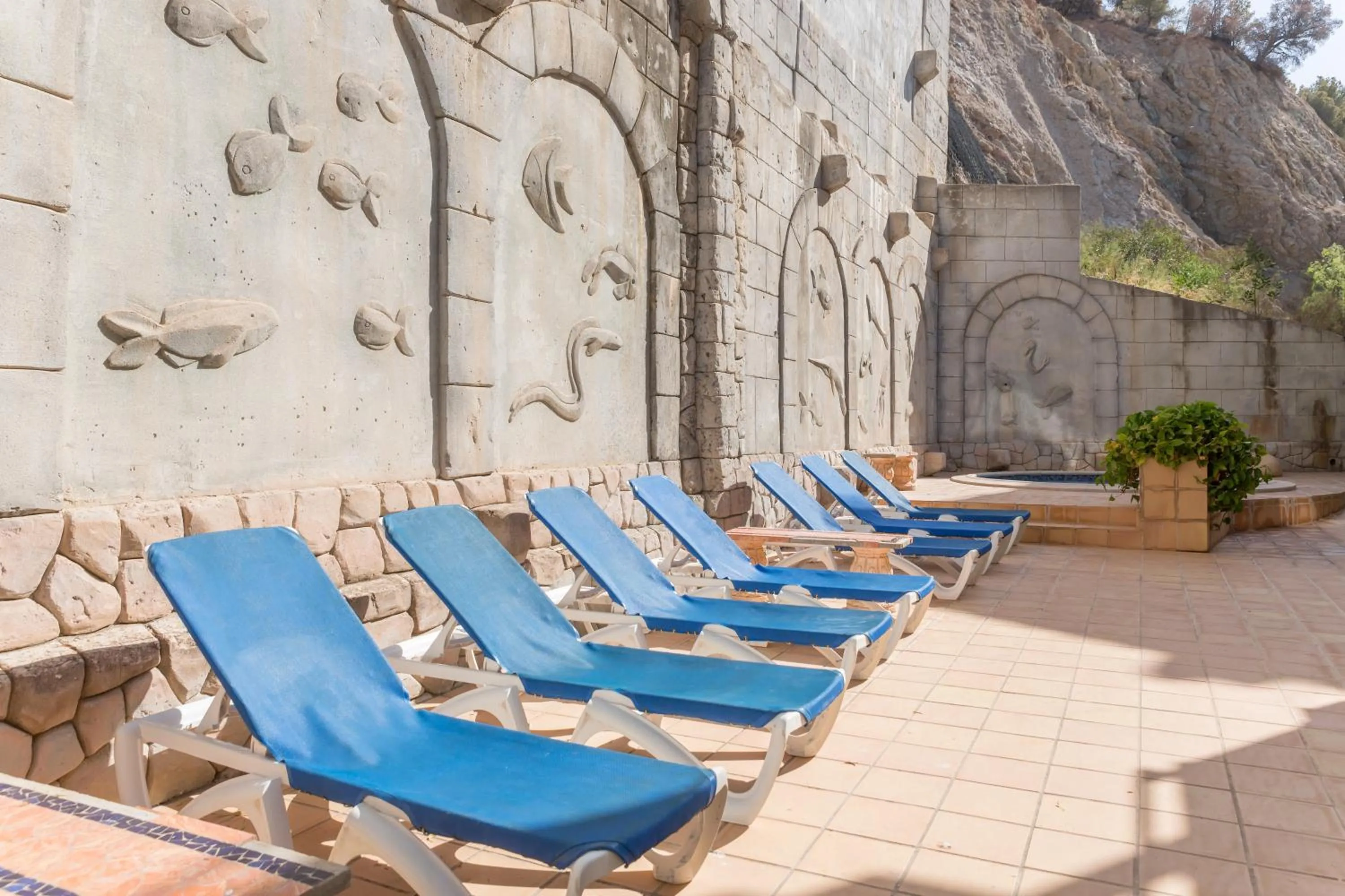Solarium in Pierre & Vacances Altea Beach - Port