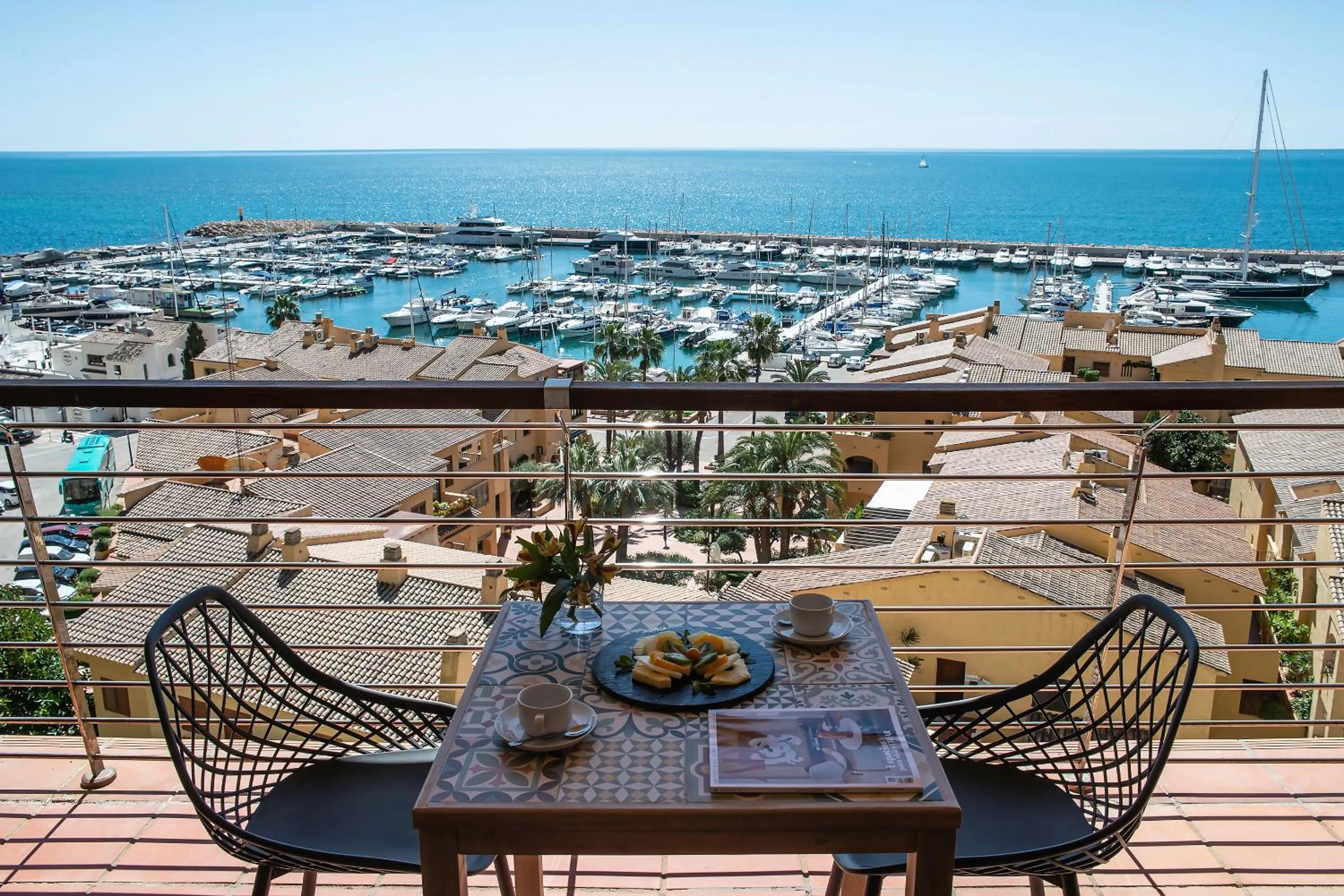 Balcony/Terrace in Pierre & Vacances Altea Beach - Port