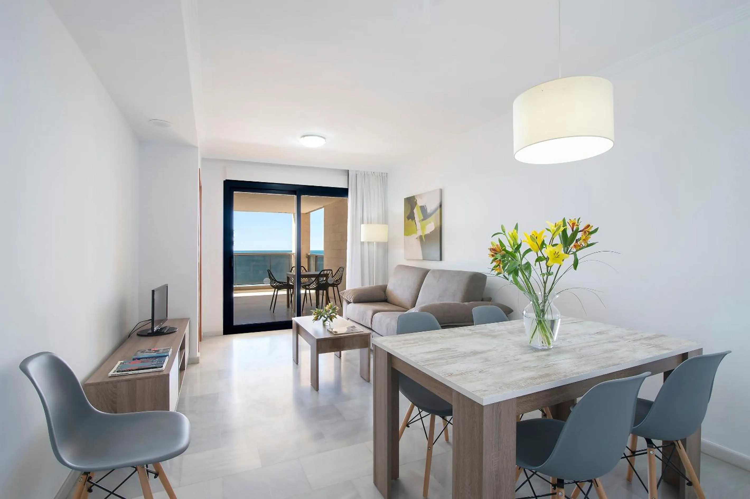 Living room in Pierre & Vacances Altea Beach - Port