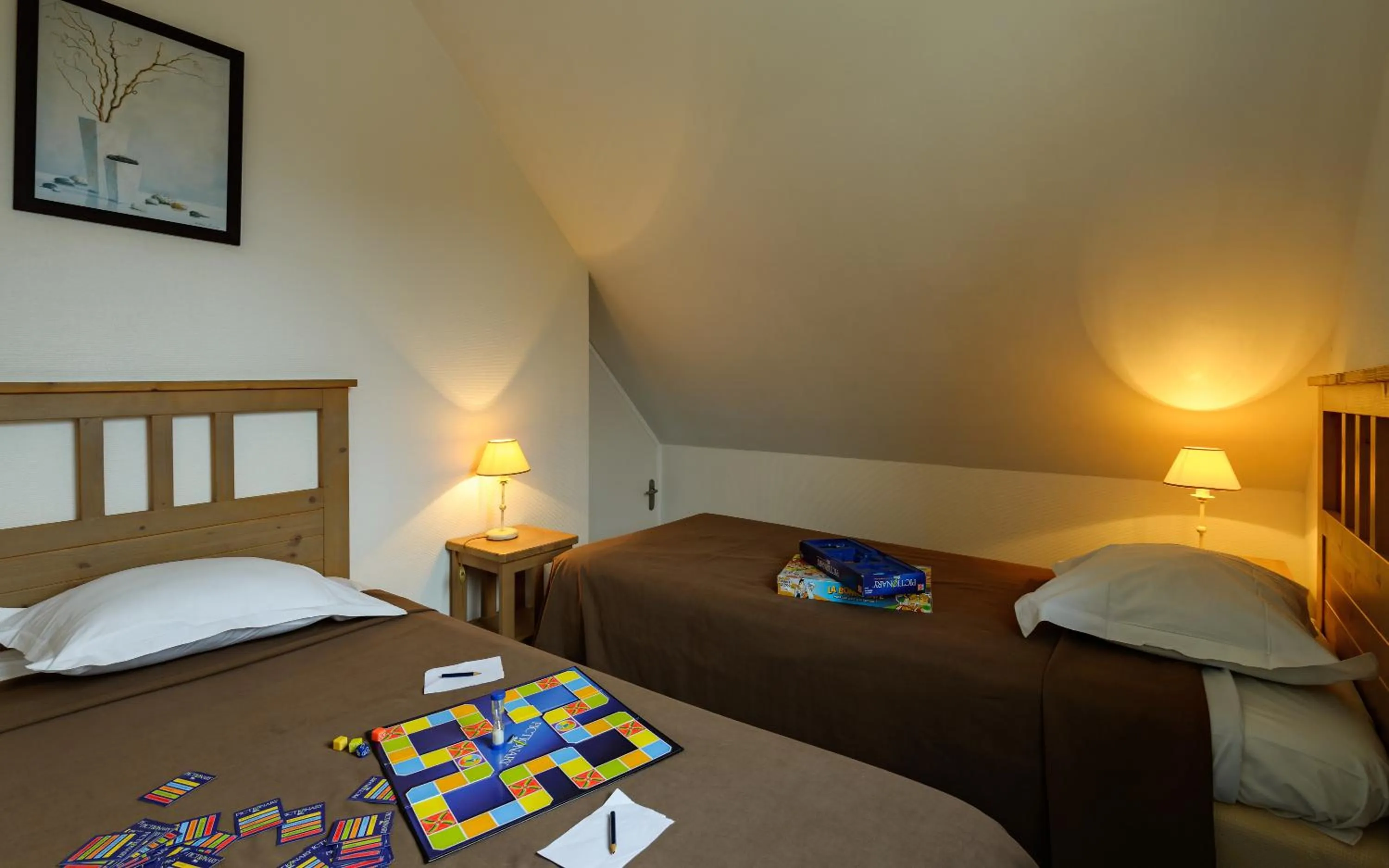 Bedroom, Bed in Lagrange Vacances Les Roches Douvres