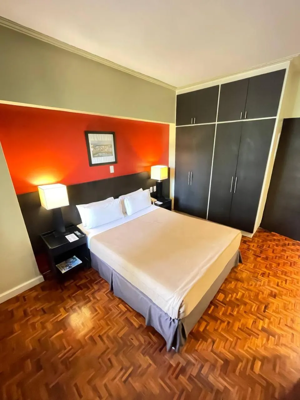 Bedroom, Bed in Copacabana Apartment Hotel