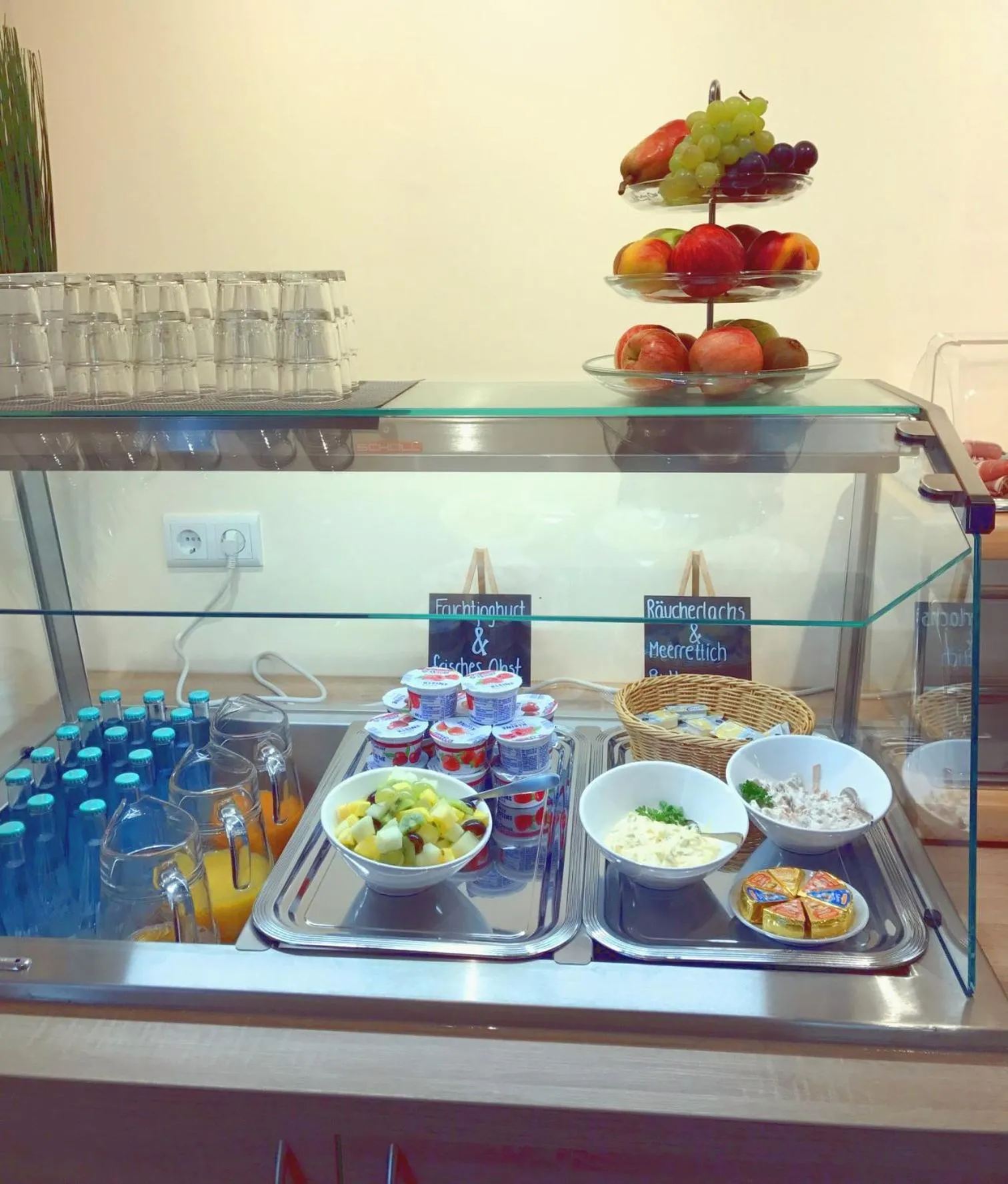 Continental breakfast in Hotel Vita Berlin-Messe