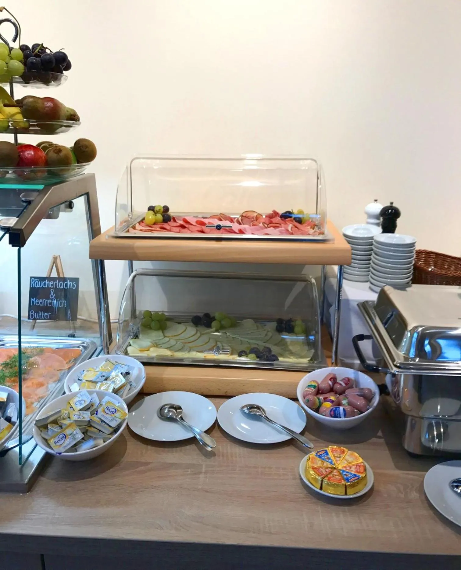 Continental breakfast in Hotel Vita Berlin-Messe