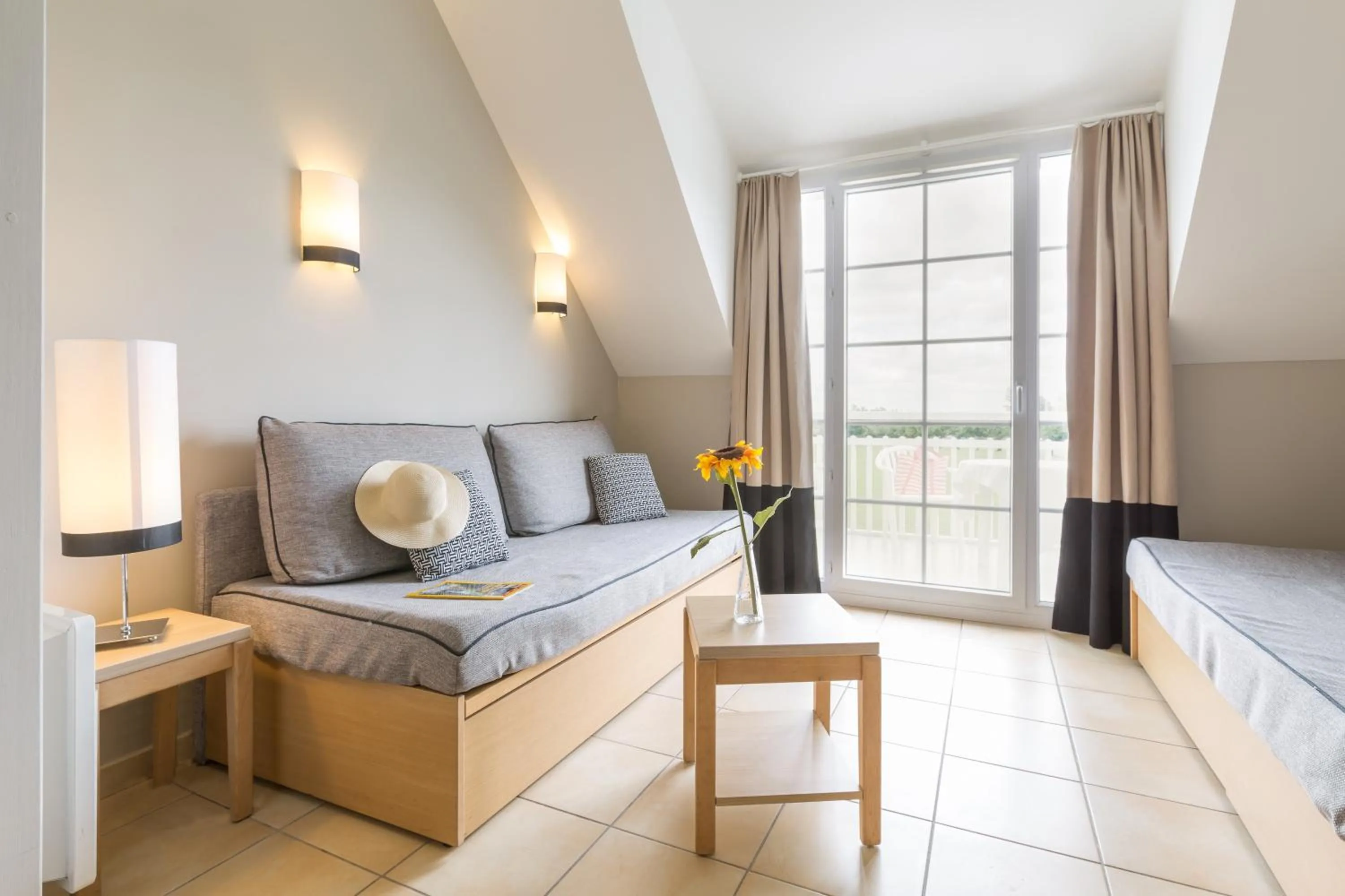 Bed in Résidence Pierre & Vacances le Green Beach