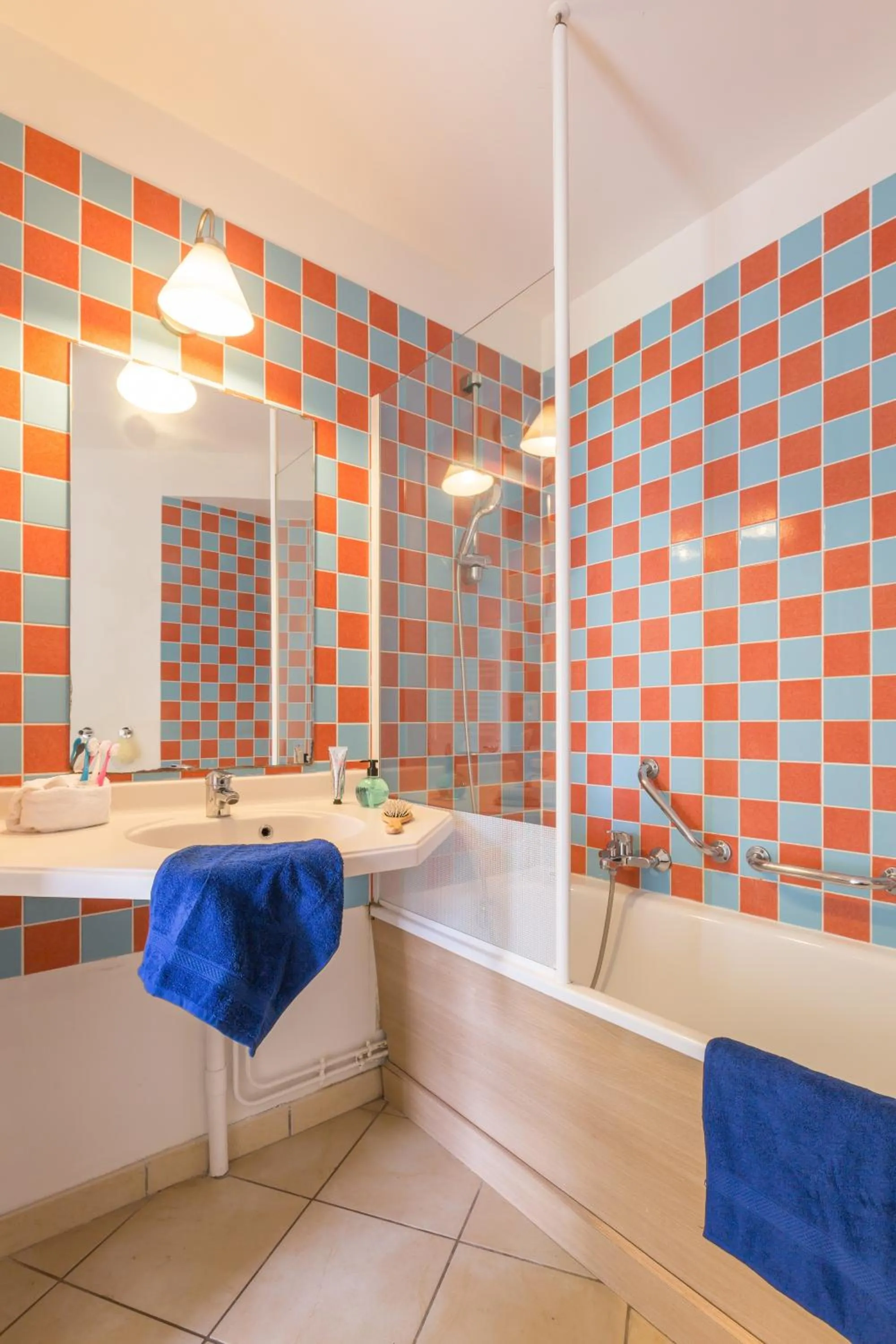 Bathroom in Résidence Pierre & Vacances le Green Beach