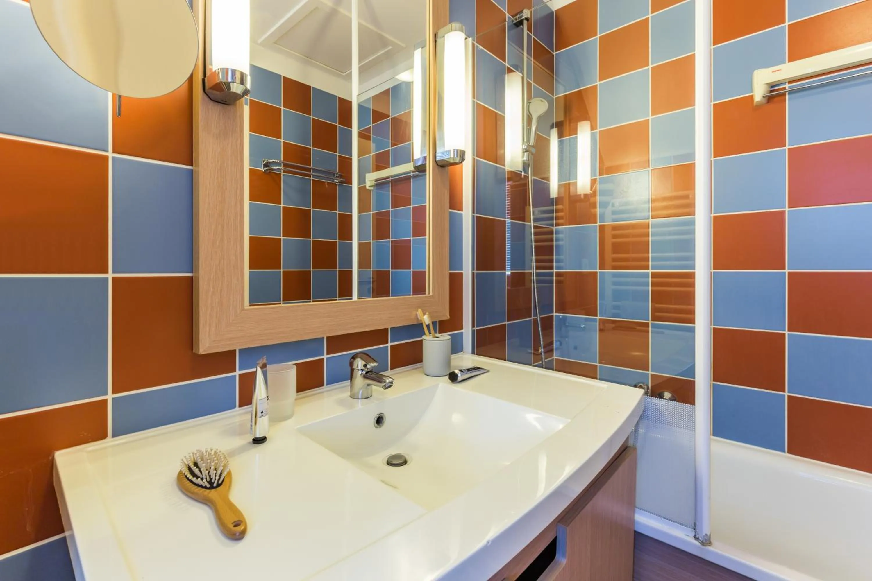 Bathroom in Résidence Pierre & Vacances le Green Beach