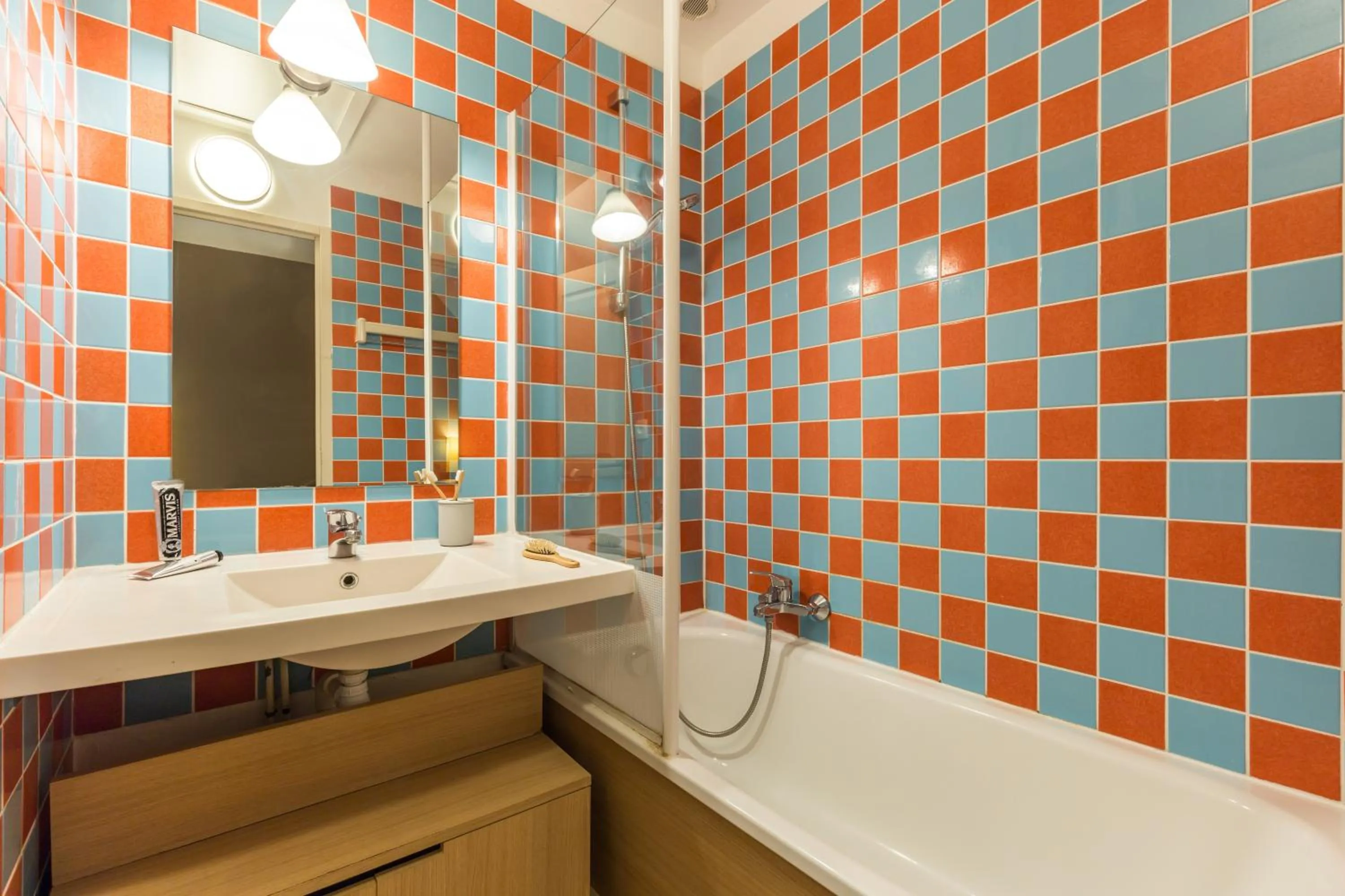 Bathroom in Résidence Pierre & Vacances le Green Beach