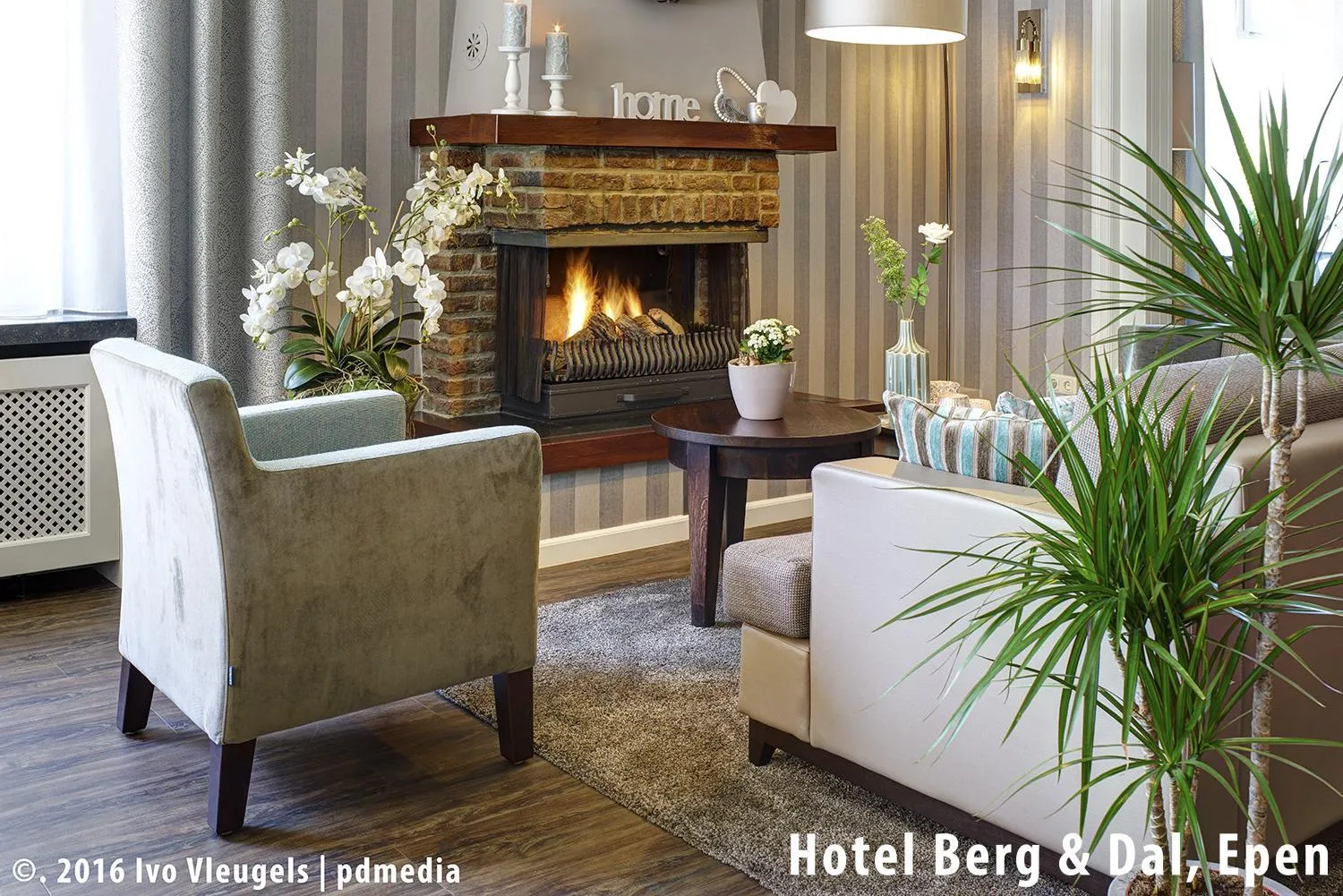 Living room in Hotel Berg en Dal