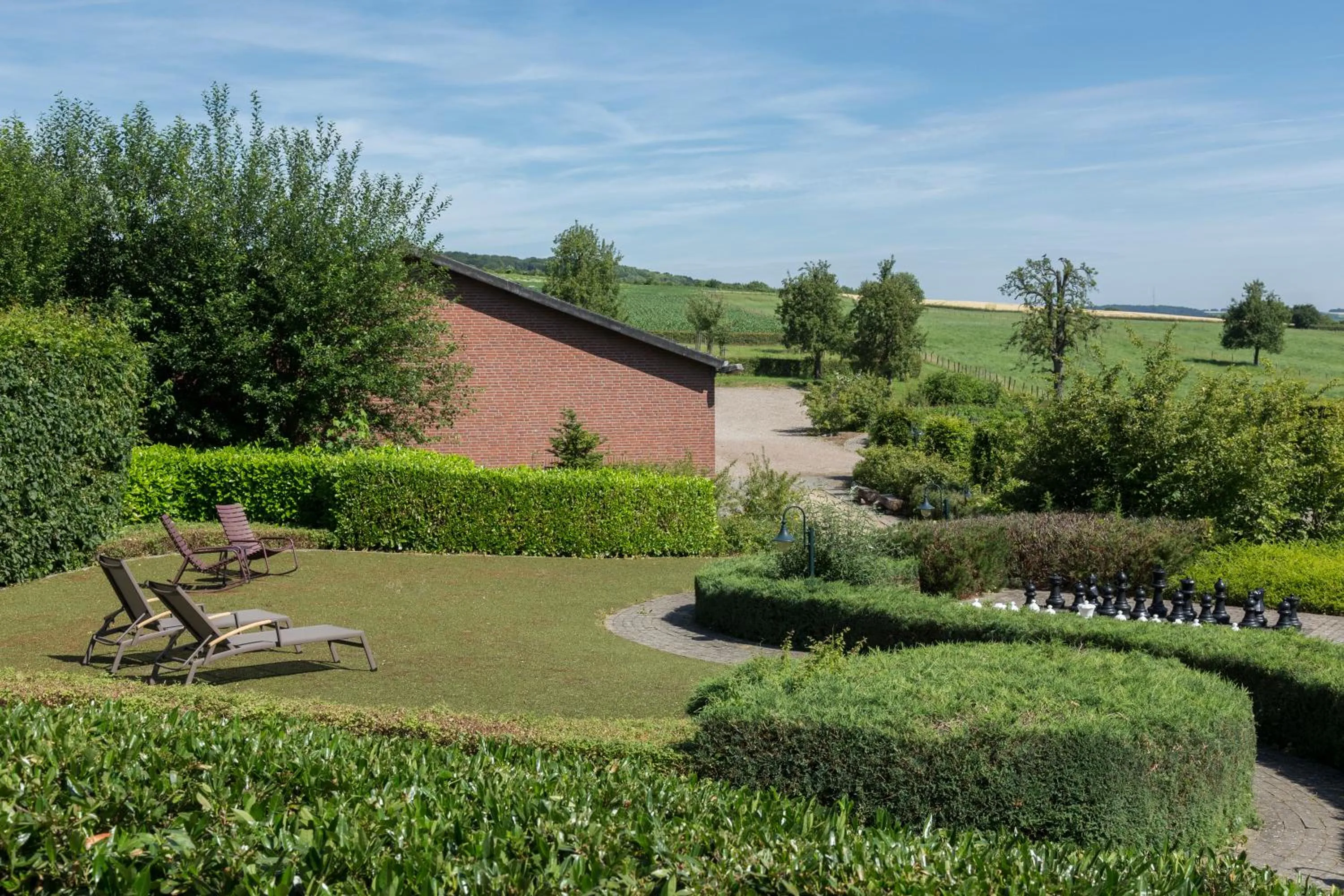 Garden in Hotel Berg en Dal