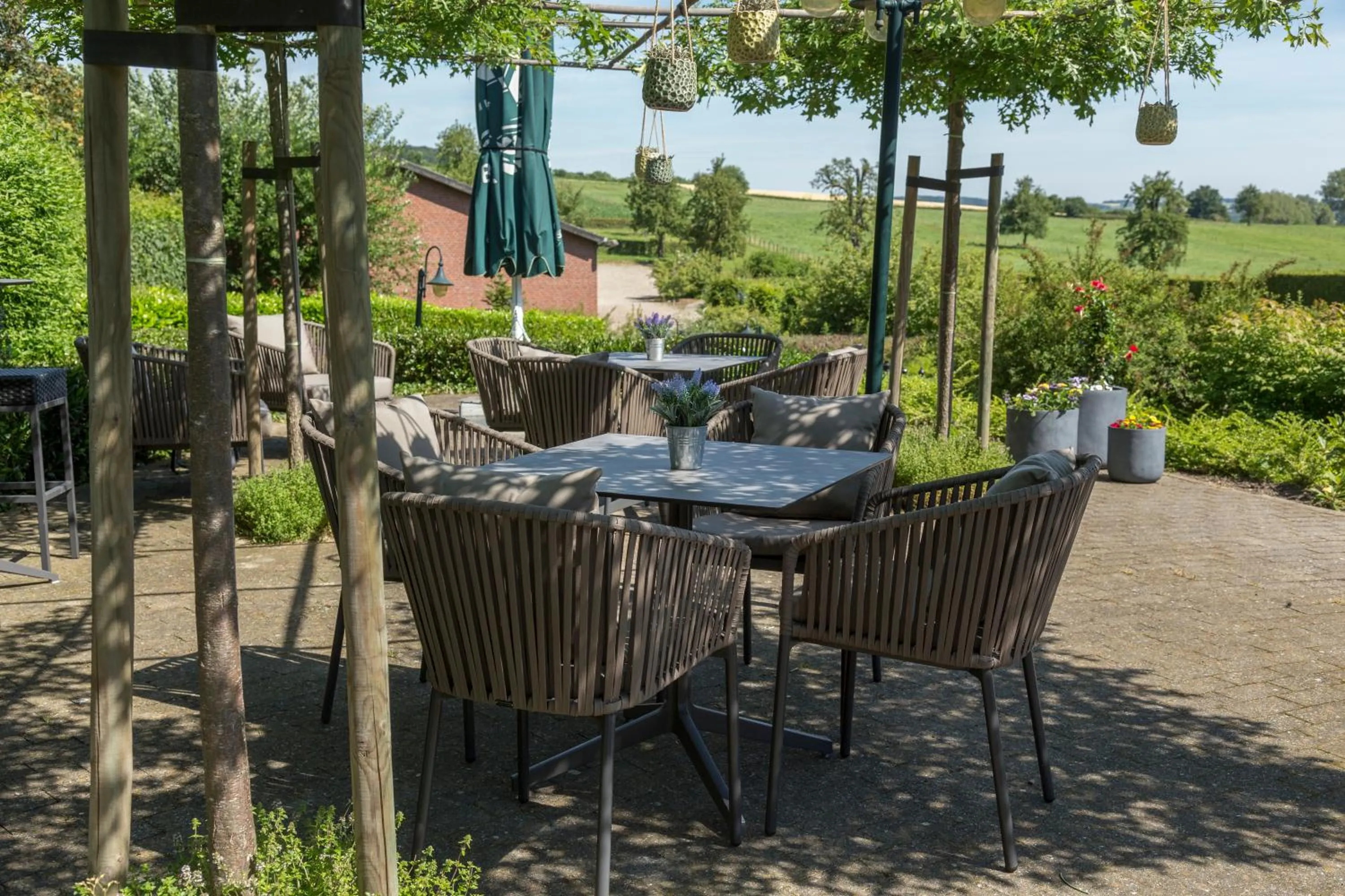 Garden in Hotel Berg en Dal