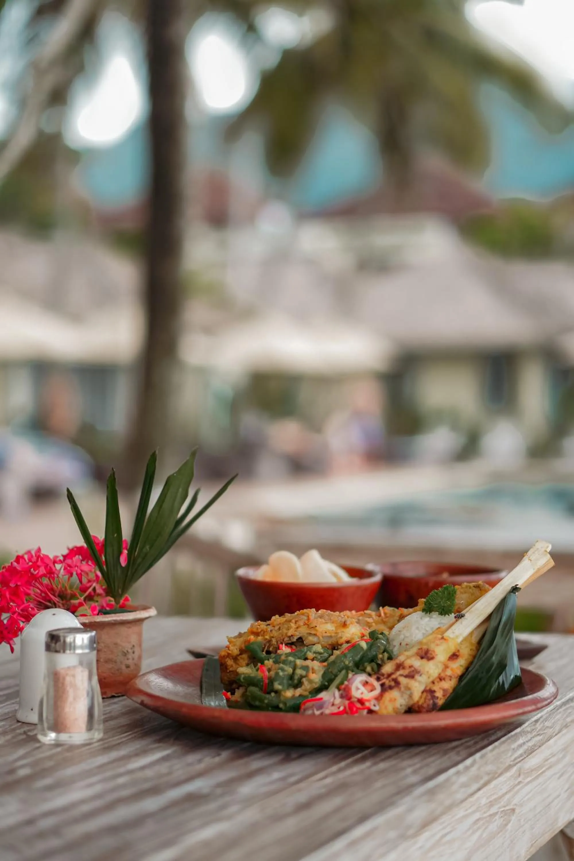 Food and drinks in Nirwana Beach & Resort