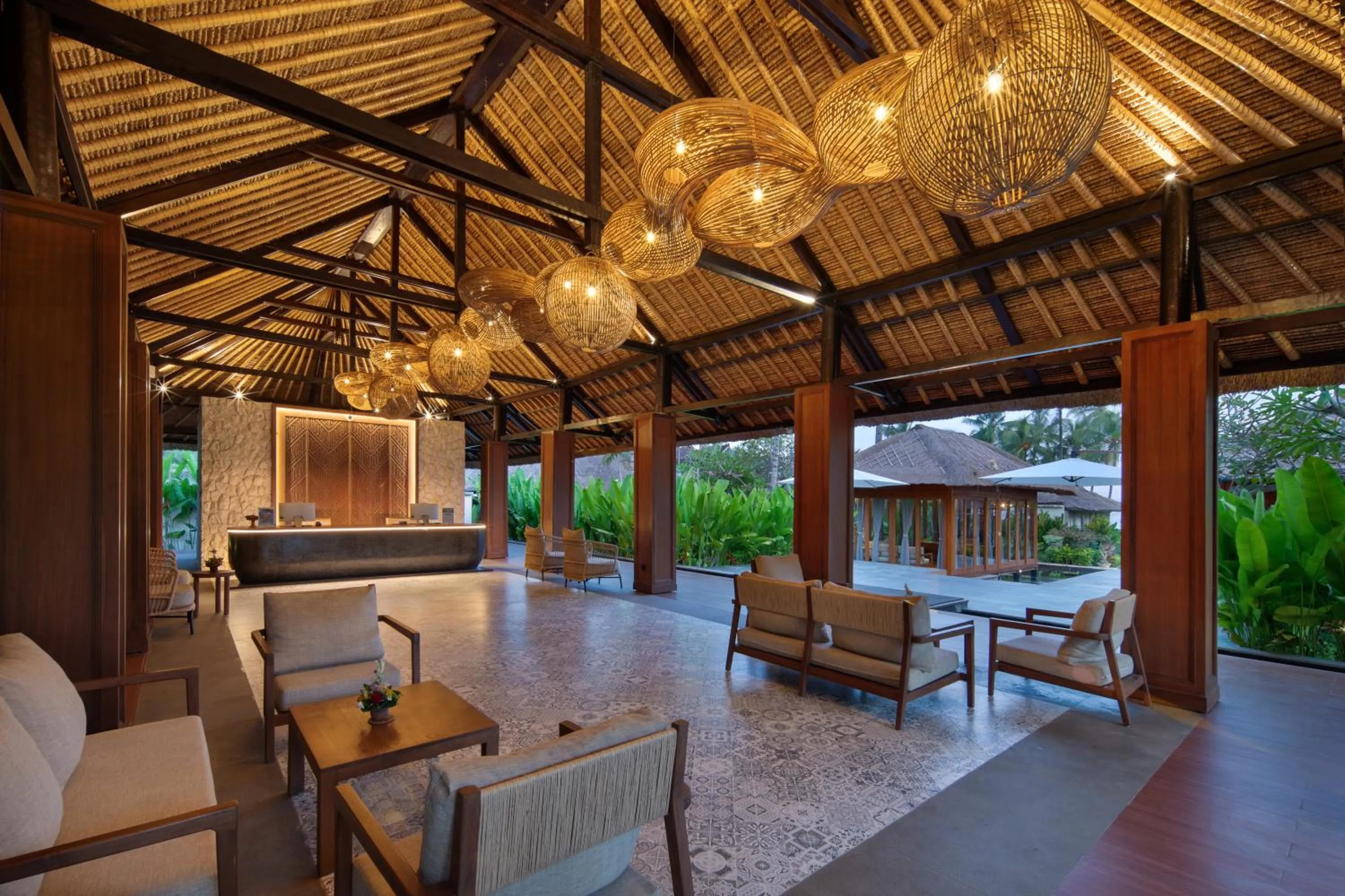 Lobby or reception in Nirwana Beach & Resort