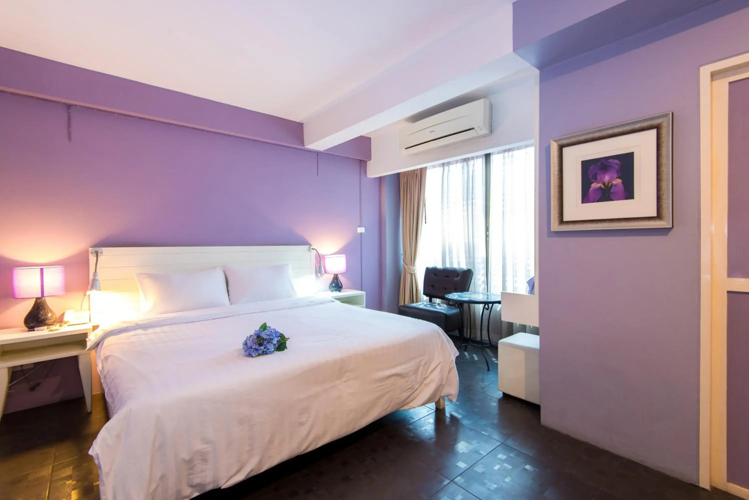 Bed in Lilac Relax-Residence Bed in Lilac Relax-Residence