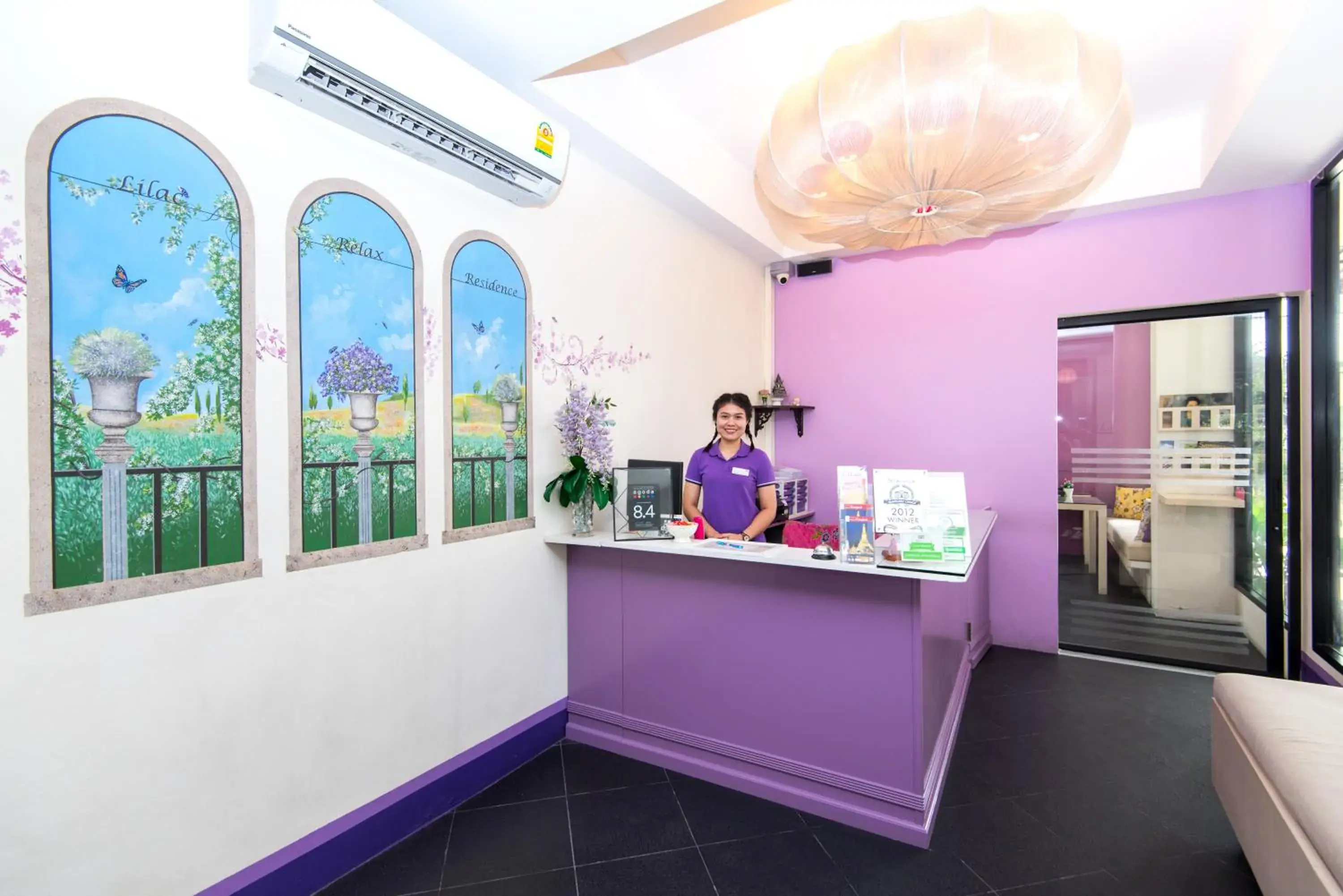 Lobby or reception in Lilac Relax-Residence Lobby or reception in Lilac Relax-Residence