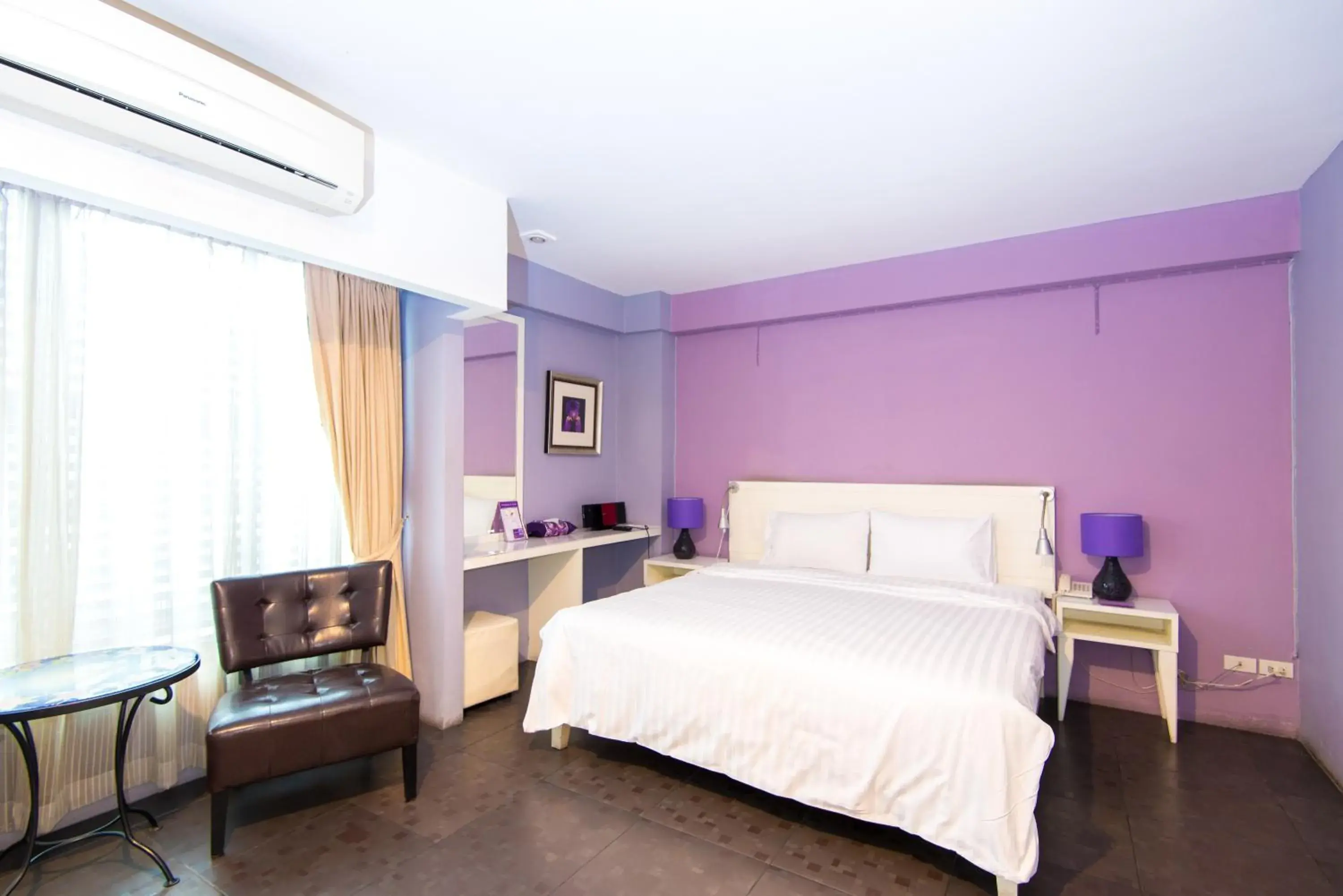 Bedroom, Bed in Lilac Relax-Residence Bedroom, Bed in Lilac Relax-Residence