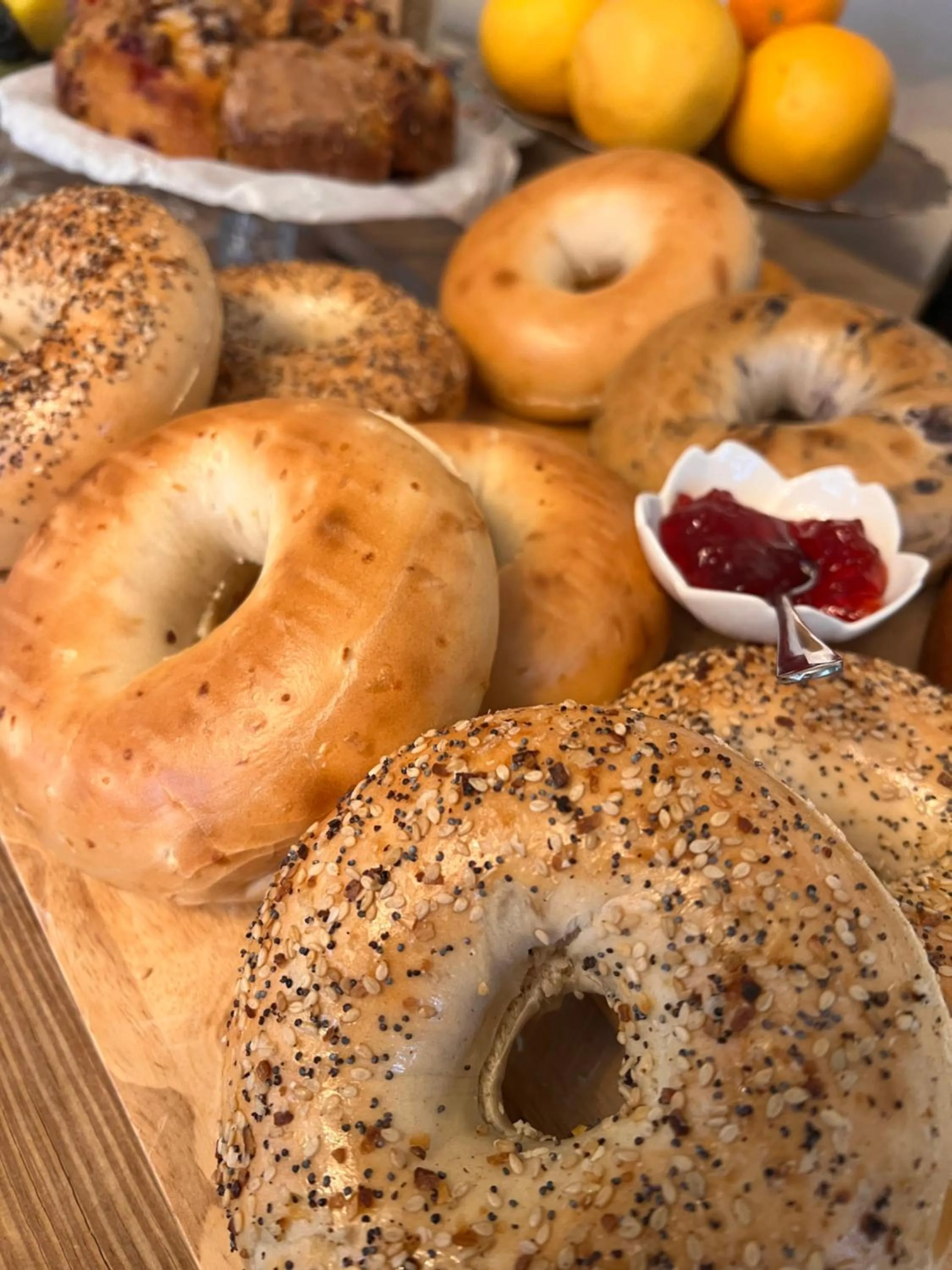 Continental breakfast in Frederick William House