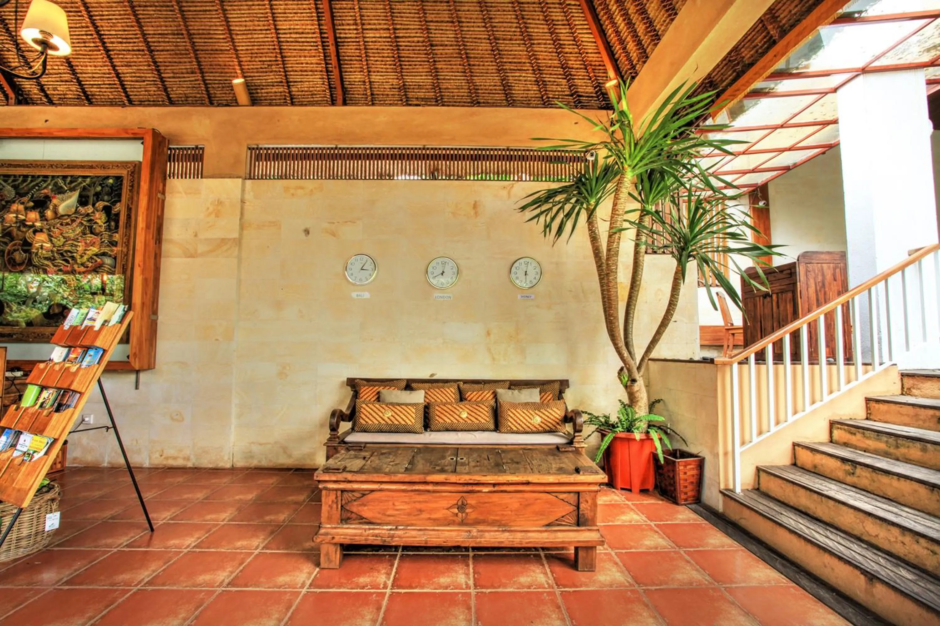 Lobby or reception in Hotel Puriartha Ubud