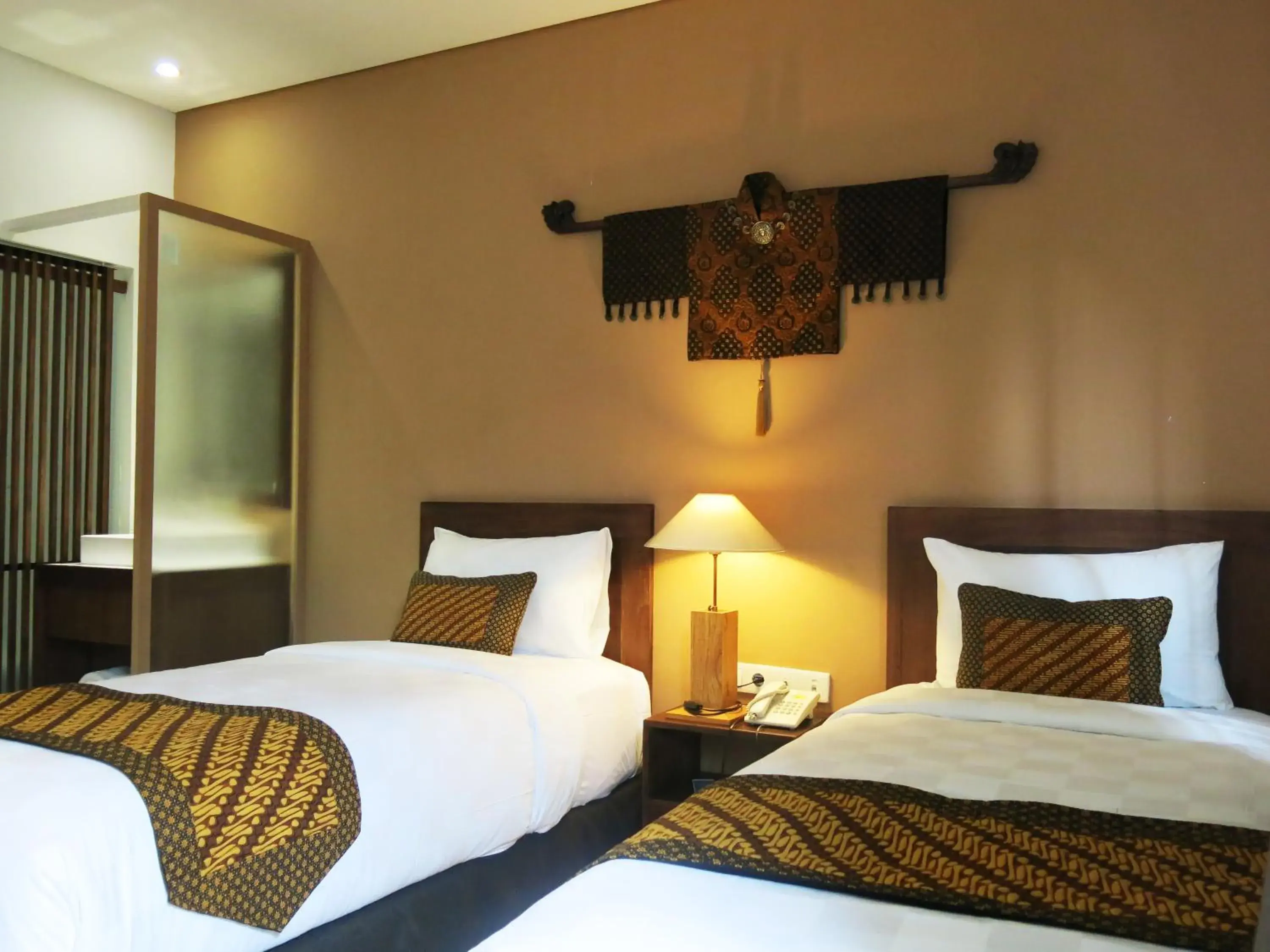 Deluxe Twin Room in Hotel Puriartha Ubud Deluxe Twin Room in Hotel Puriartha Ubud
