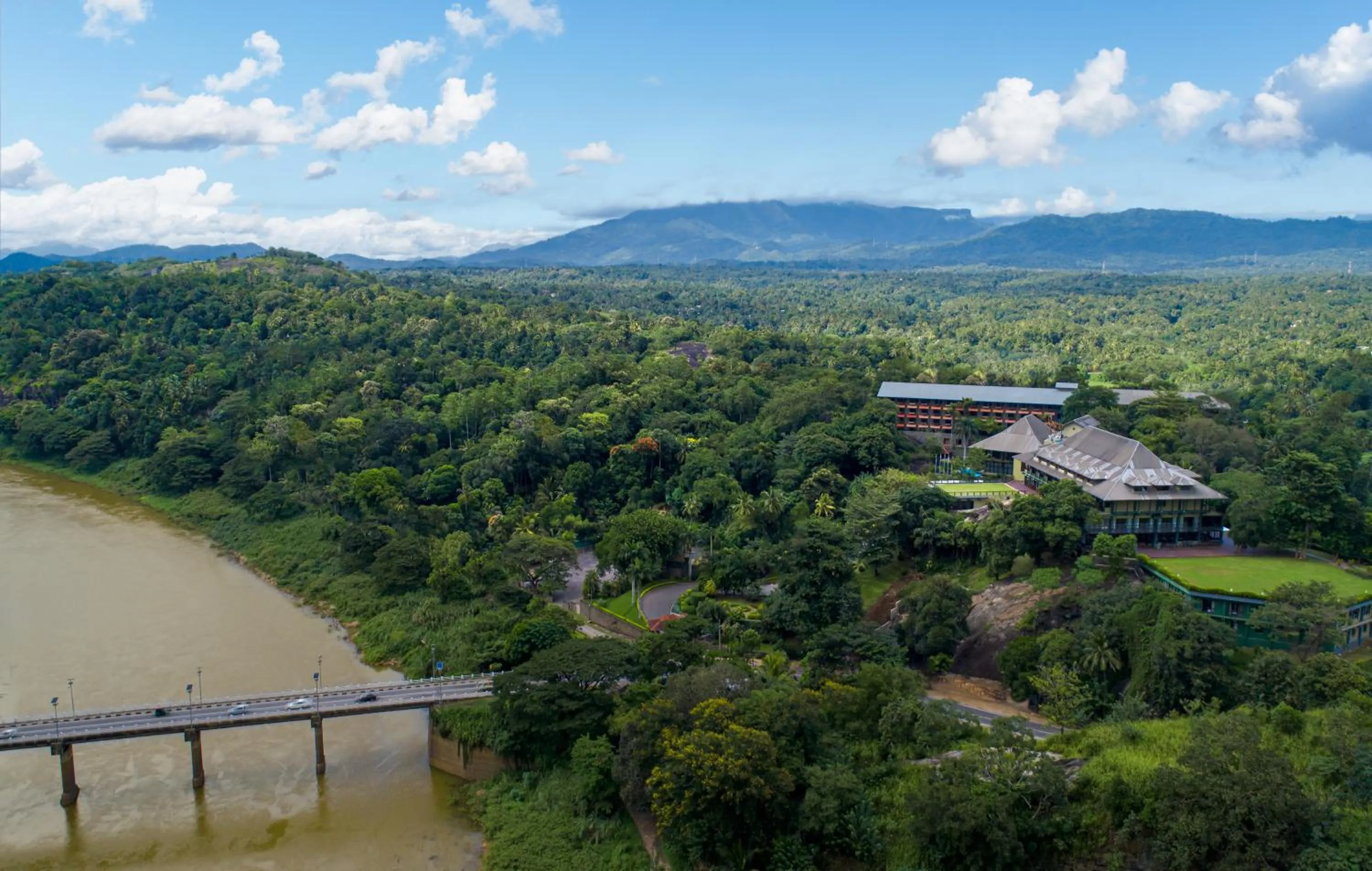 Bird's eye view in Earl's Regency Hotel