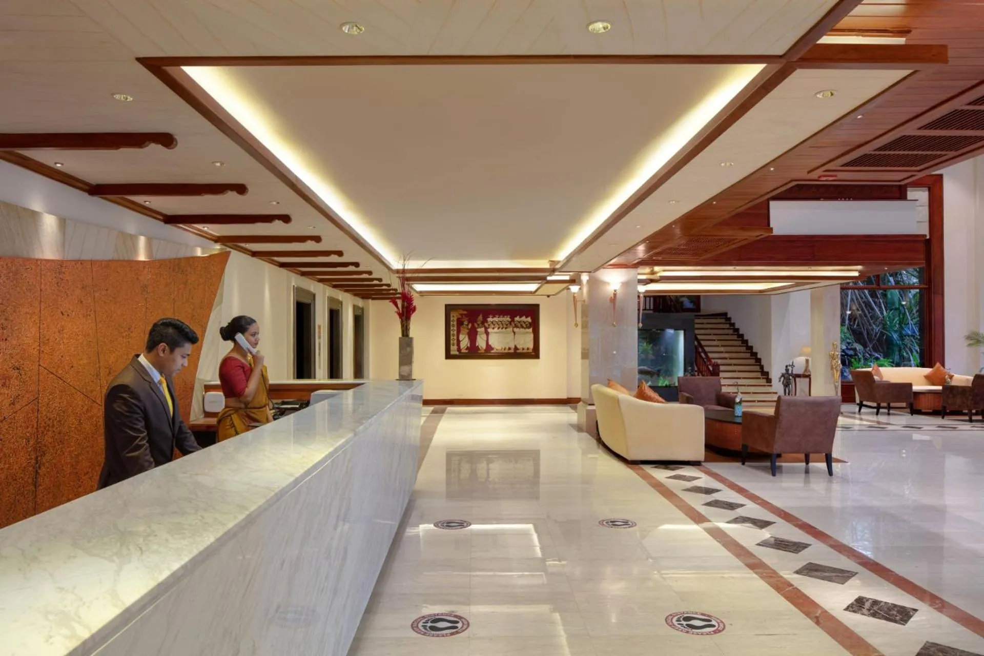 Lobby or reception in Earl's Regency Hotel