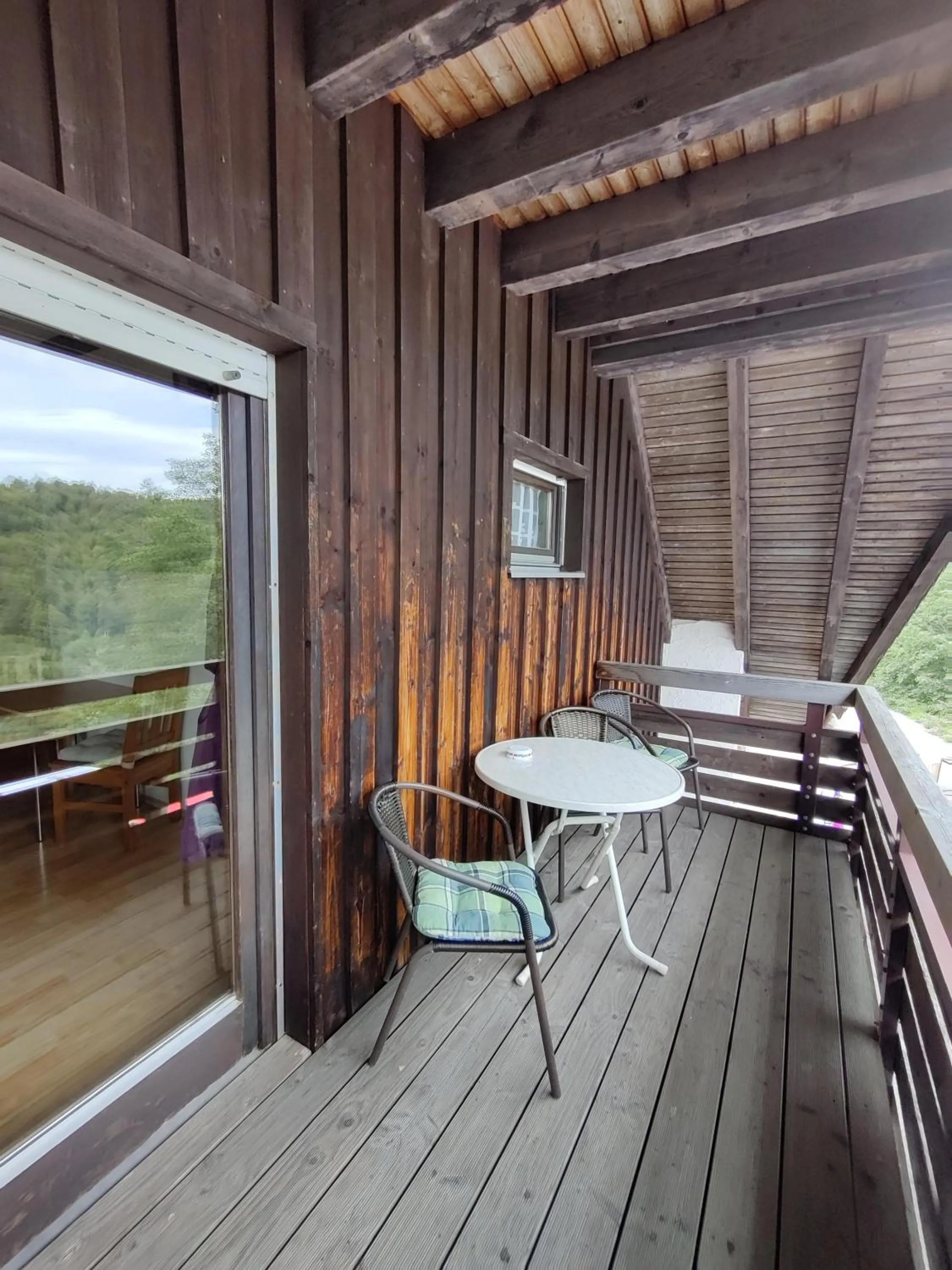 Balcony/Terrace in Berggasthaus Präger Böden