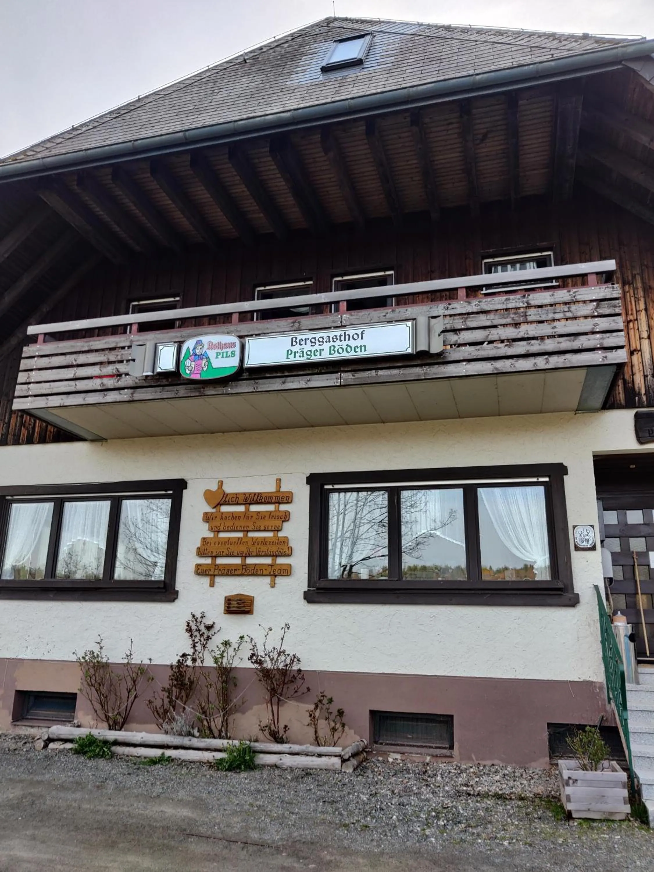 Property building in Berggasthaus Präger Böden