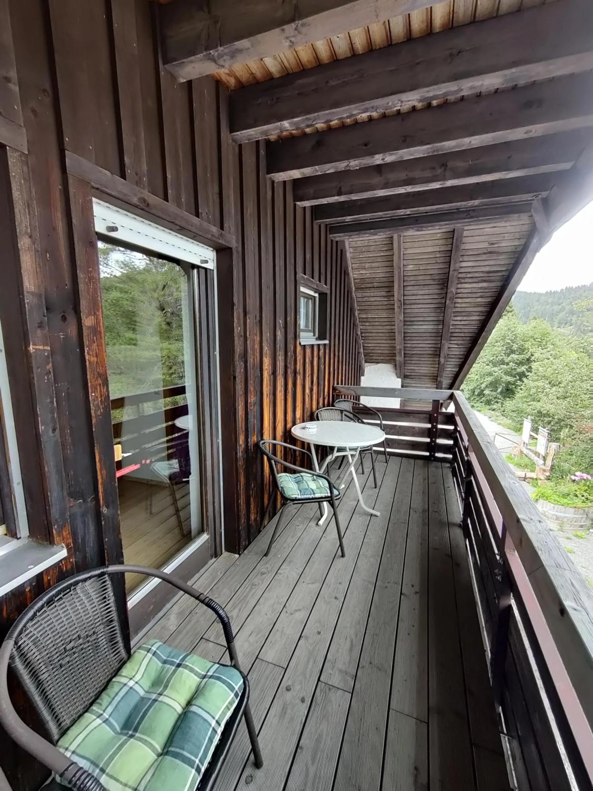Balcony/Terrace in Berggasthaus Präger Böden