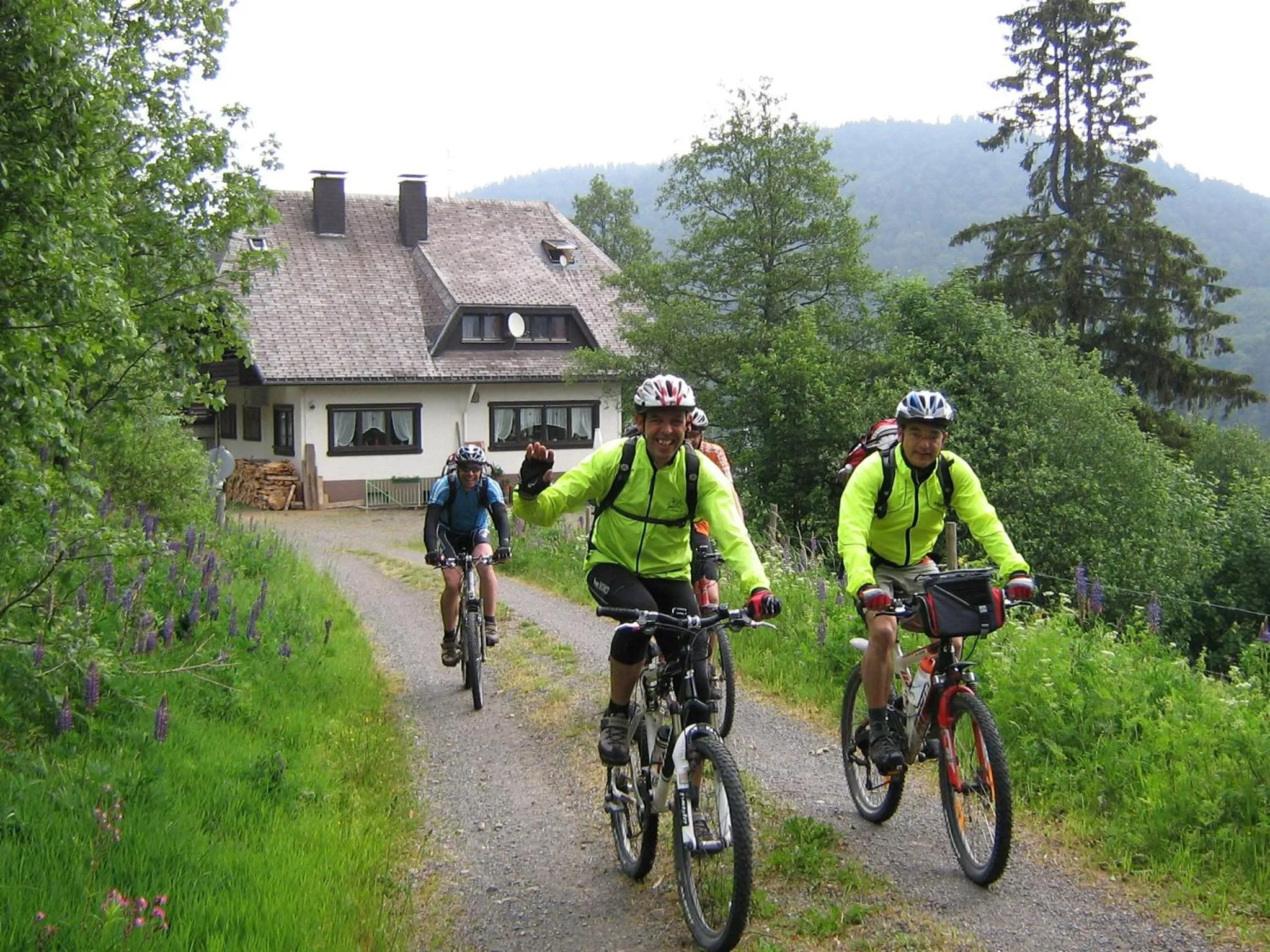 Cycling in Berggasthaus Präger Böden