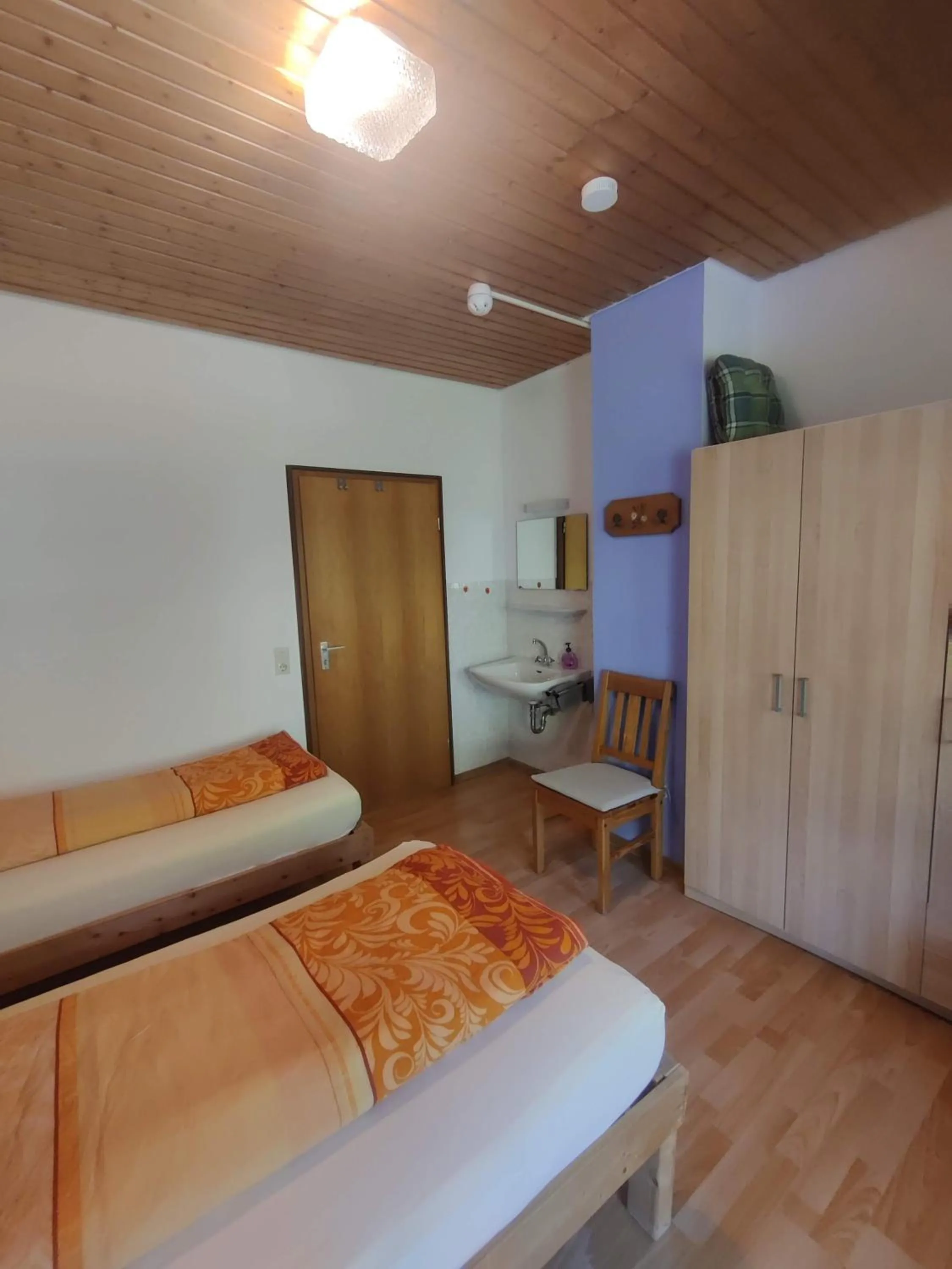 Bathroom, Bed in Berggasthaus Präger Böden