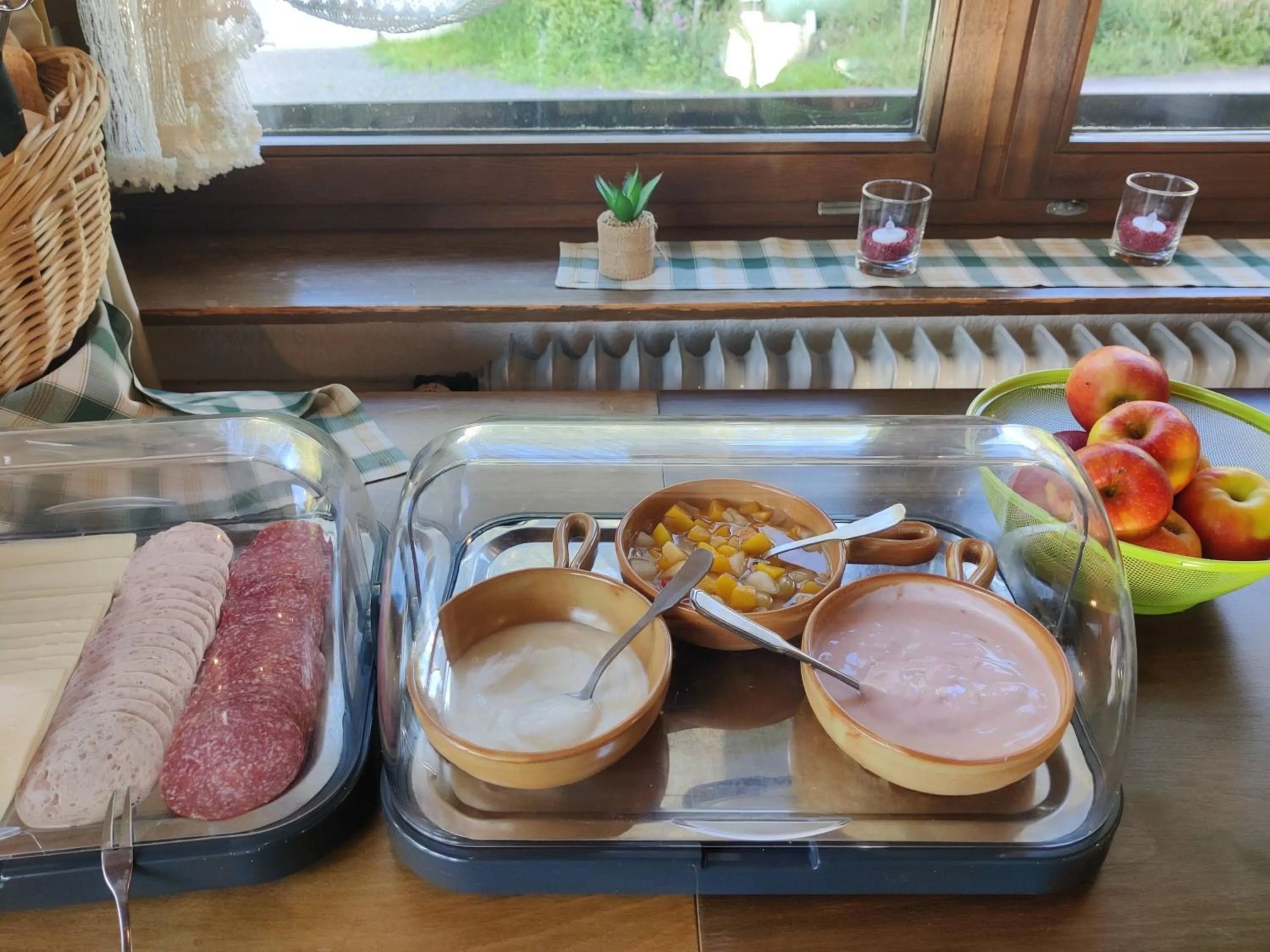 Breakfast in Berggasthaus Präger Böden