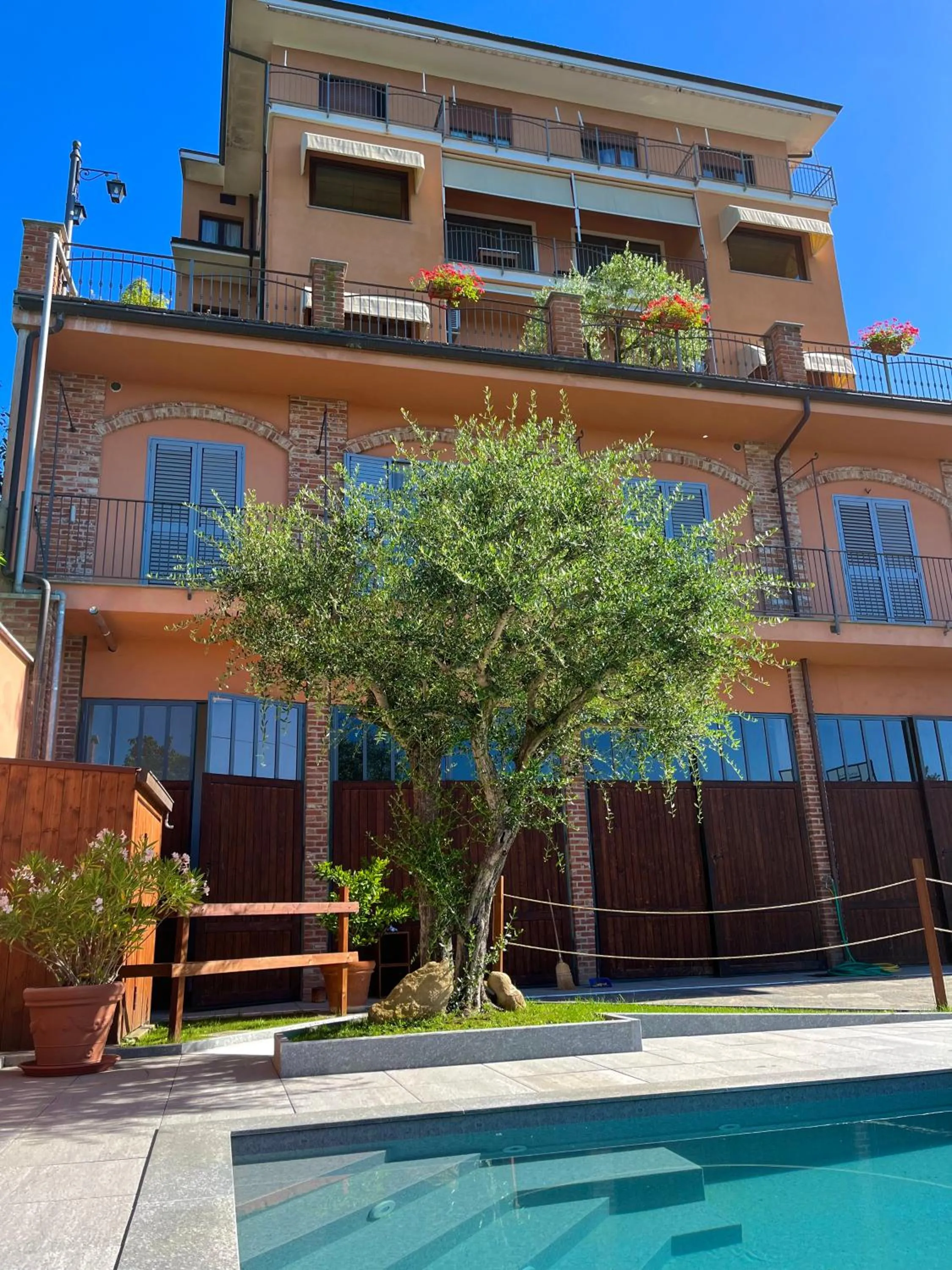 Property building in Belvedere Bike Hotel