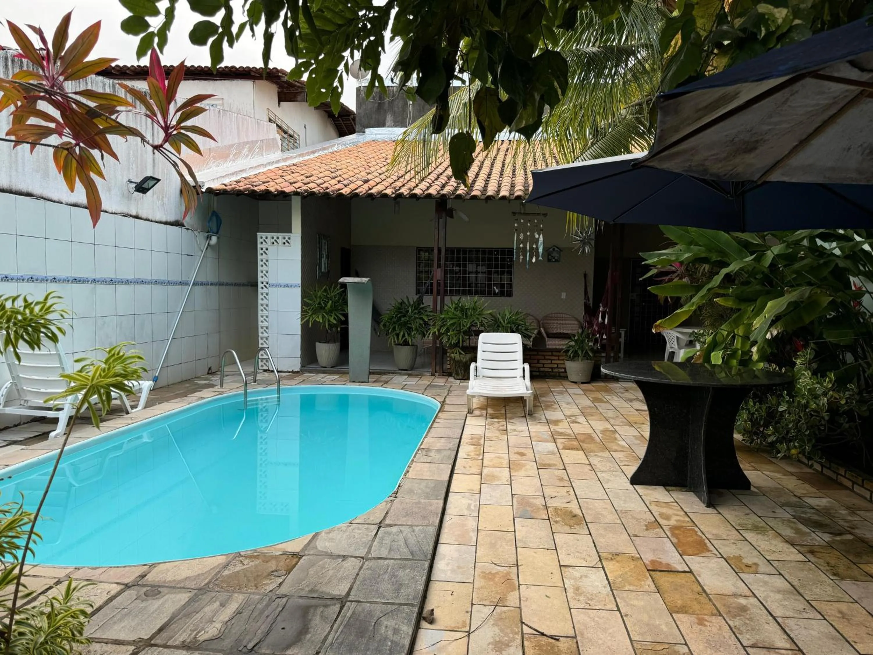 Pool view in Casa Aconchegante Tamandaré