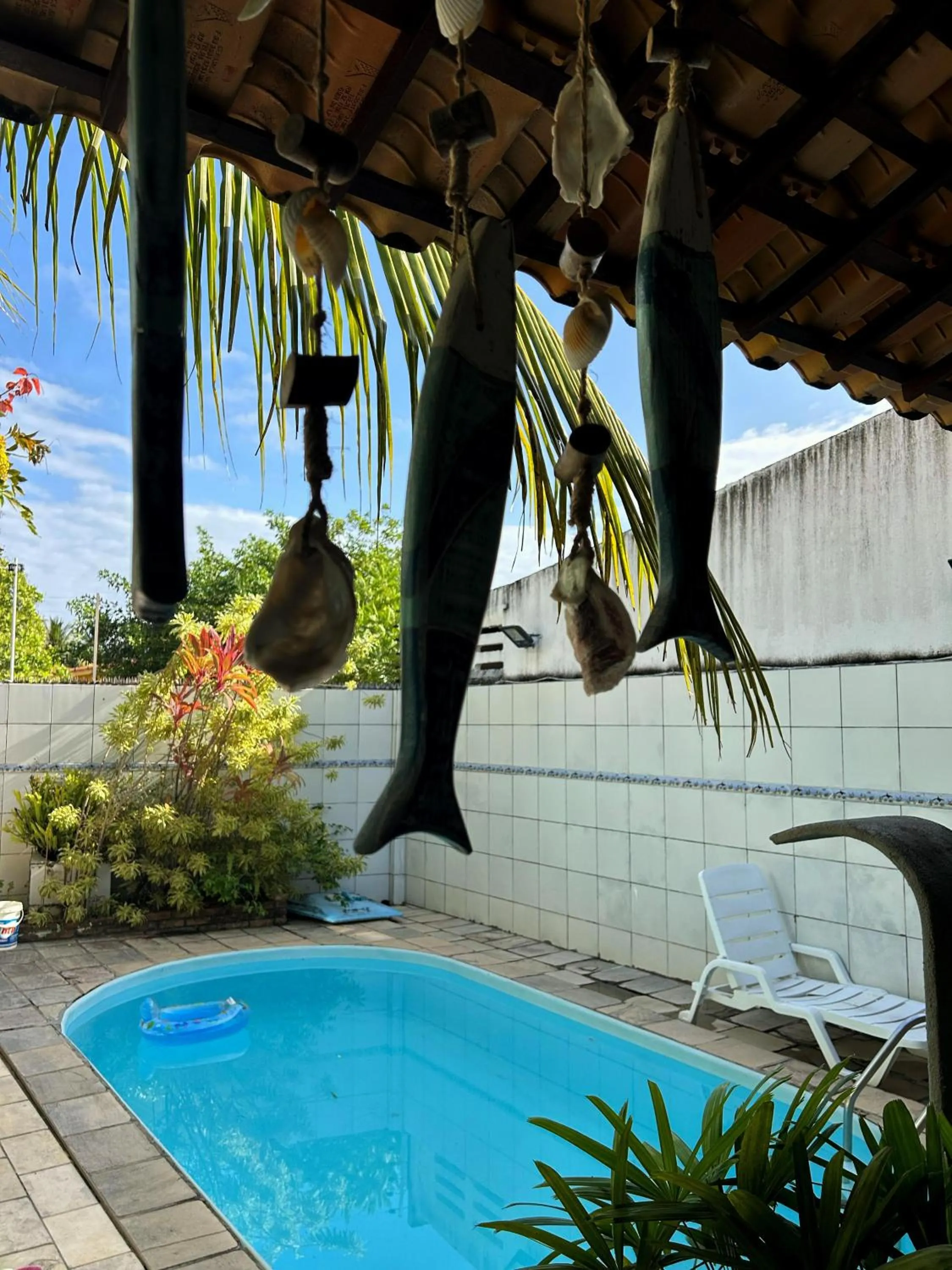 Pool view in Casa Aconchegante Tamandaré