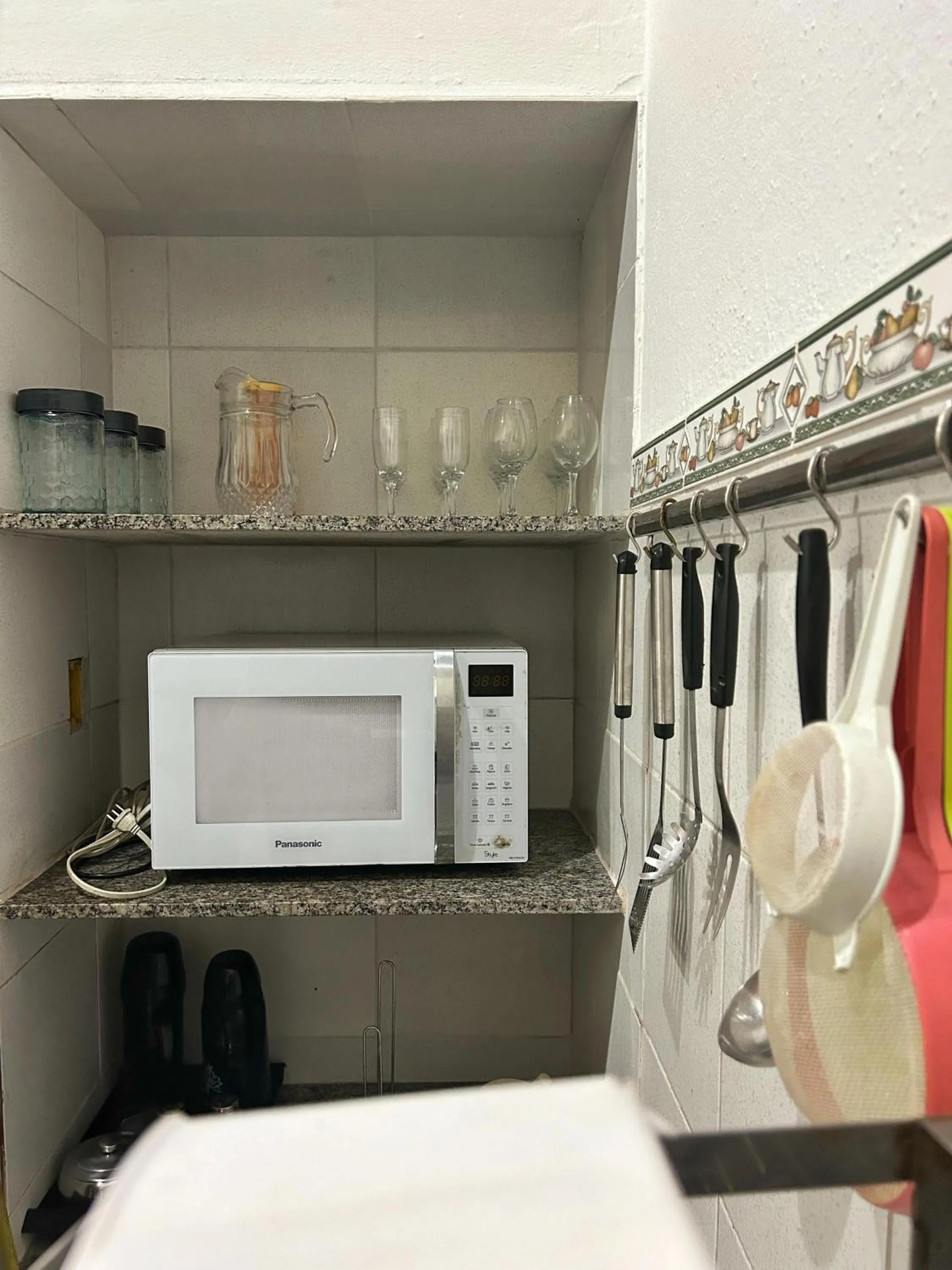 Kitchen or kitchenette in Casa Aconchegante Tamandaré