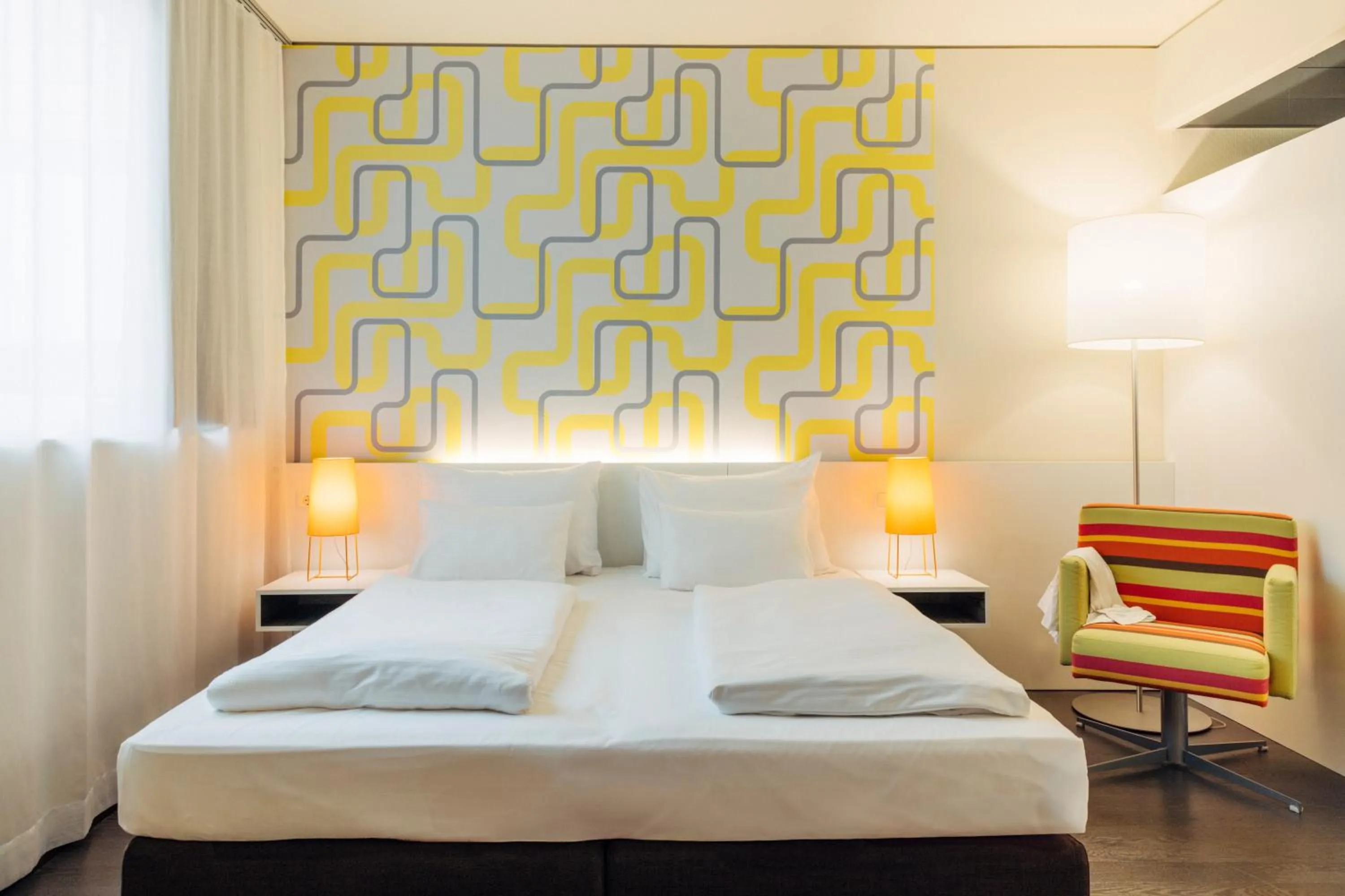 Bed in harry's home Dornbirn hotel & apartments