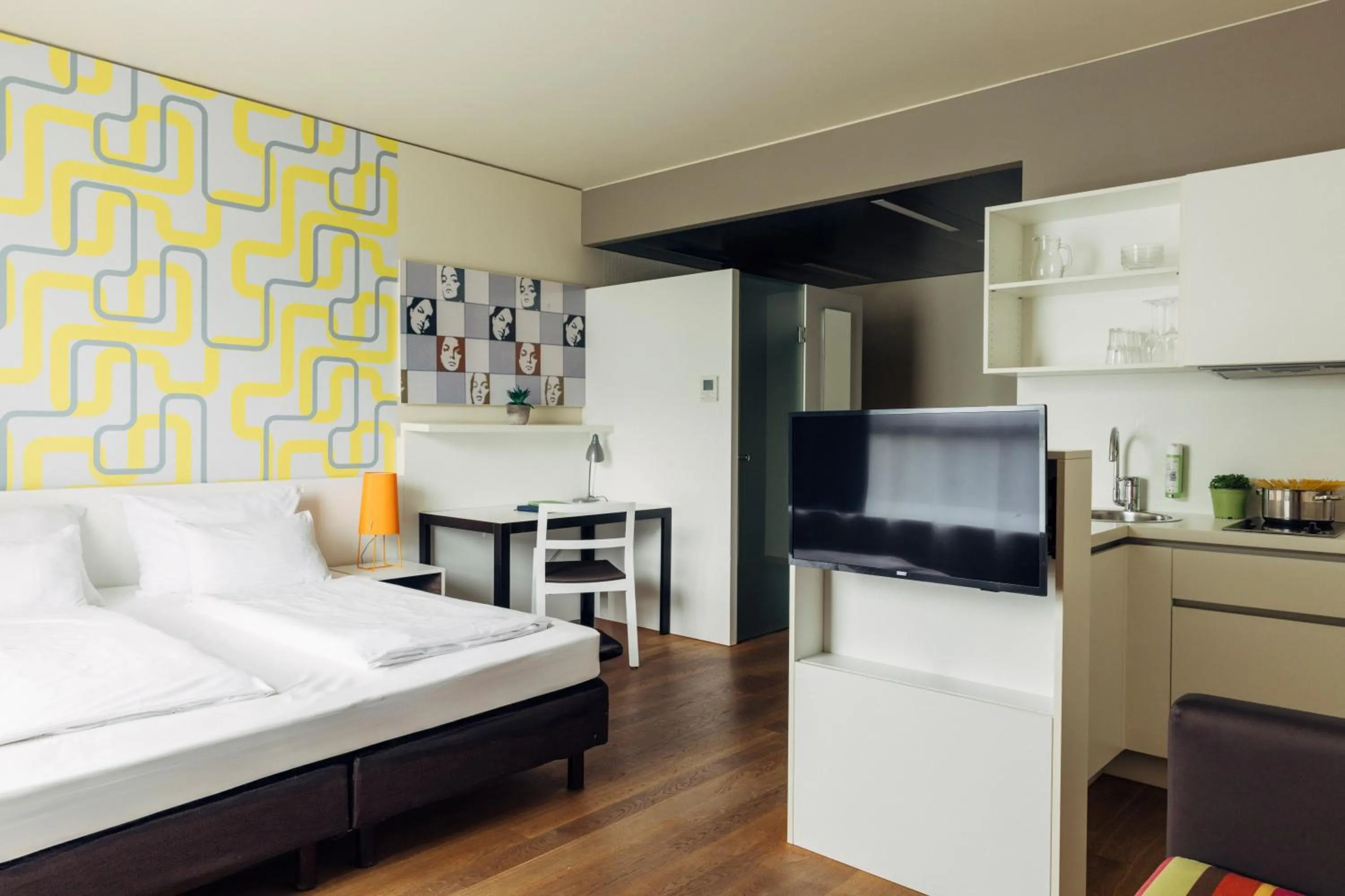 Bed in harry's home Dornbirn hotel & apartments