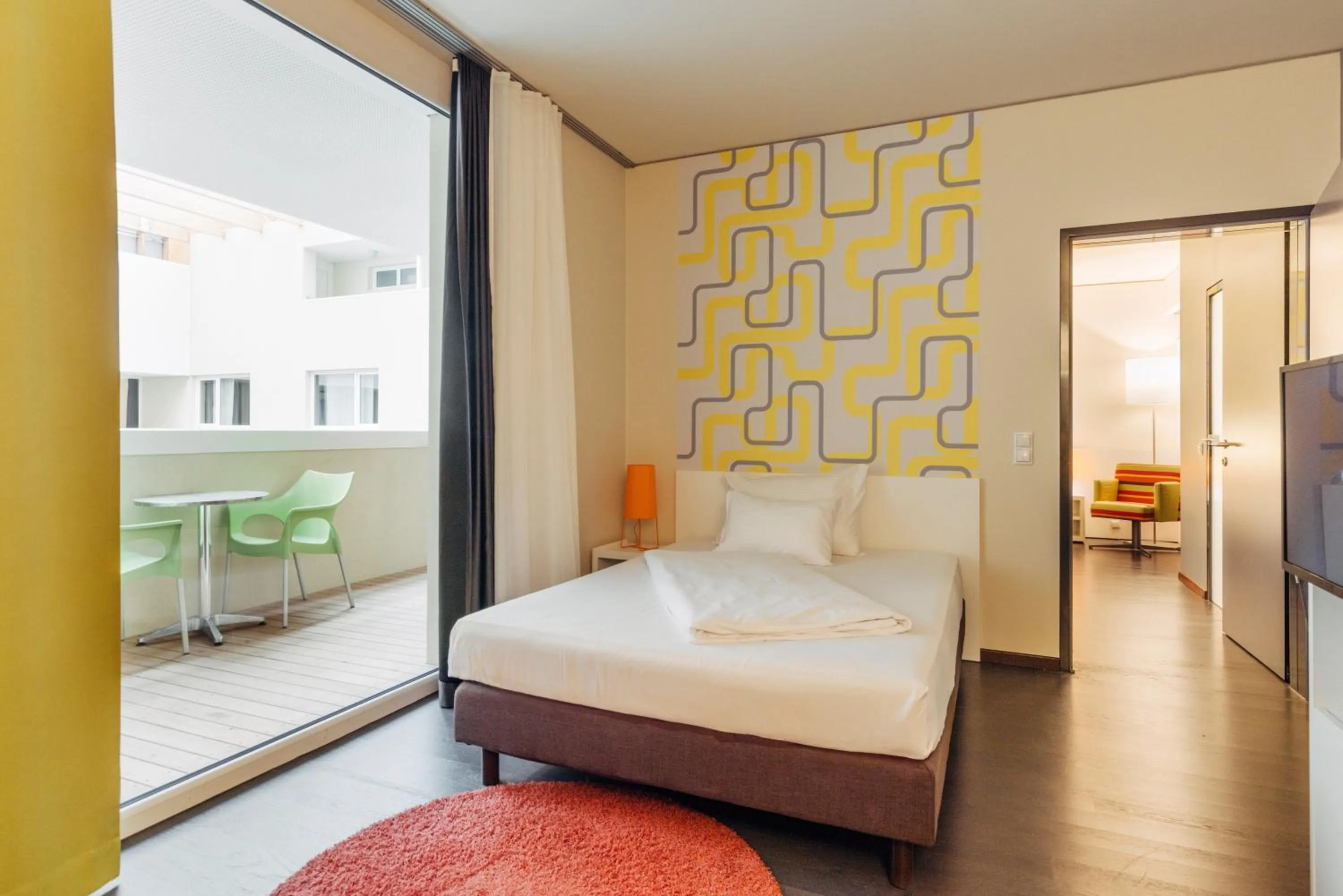 Bed in harry's home Dornbirn hotel & apartments