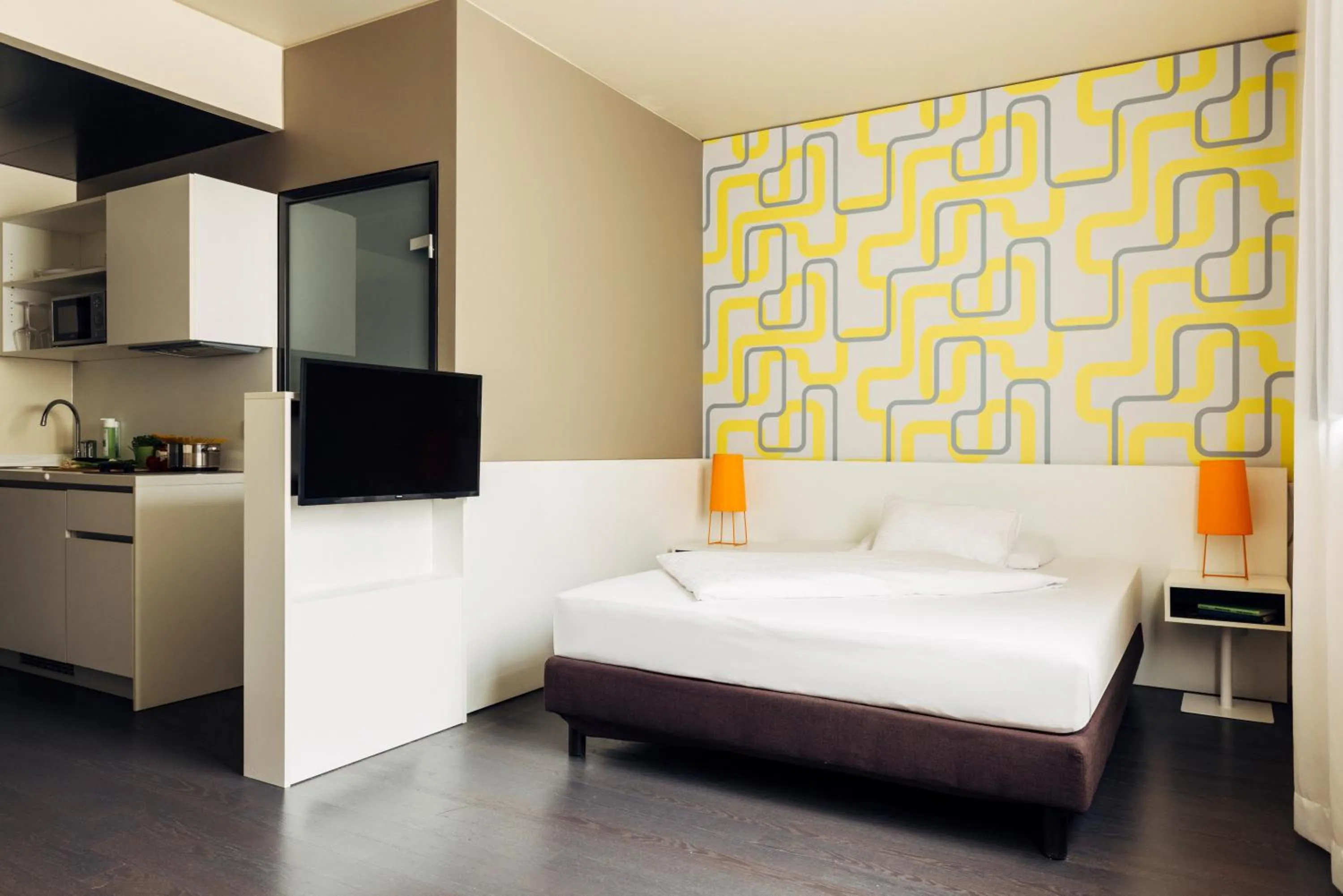 Bed in harry's home Dornbirn hotel & apartments