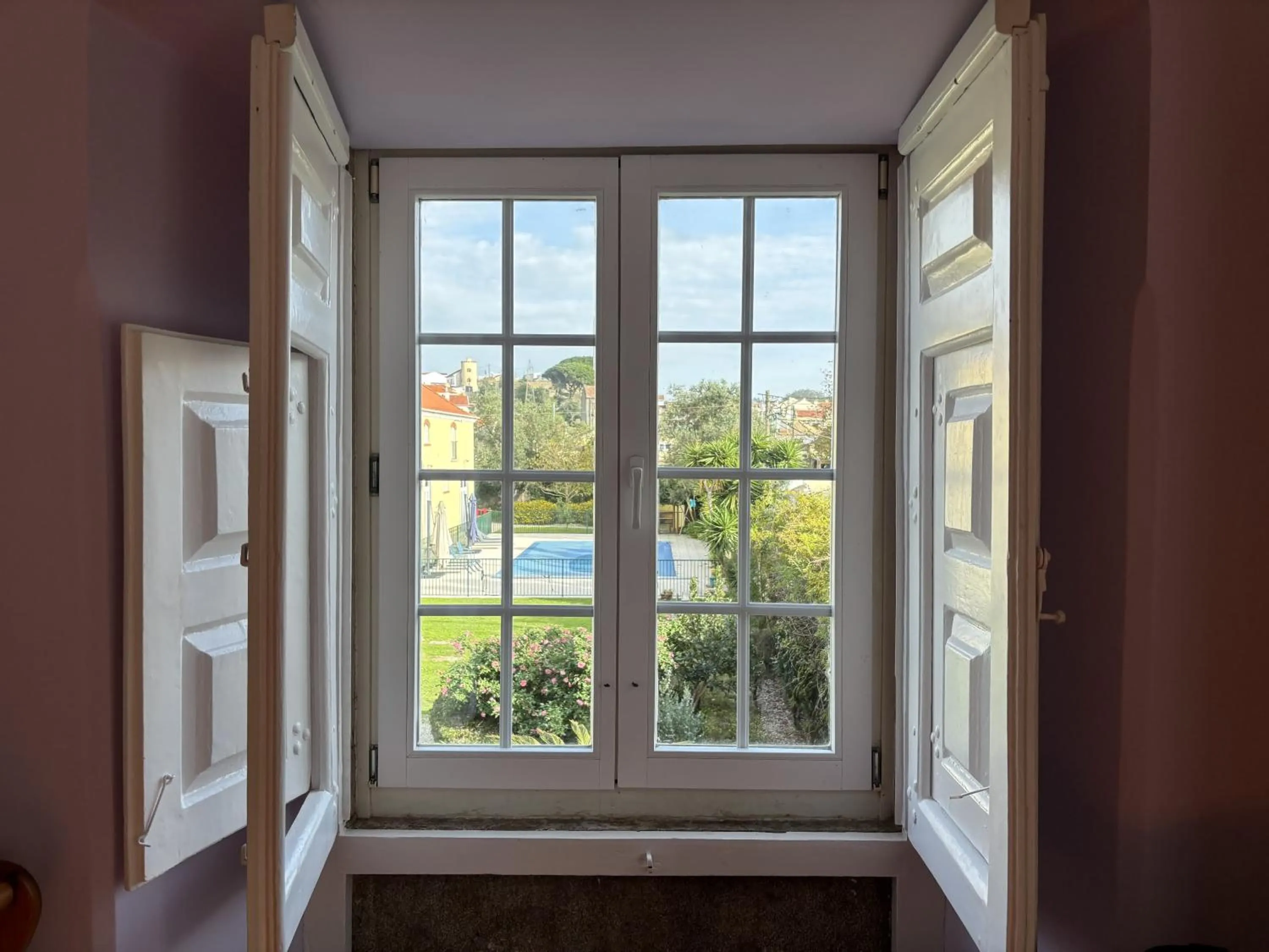 Pool view in Quinta Do Scoto